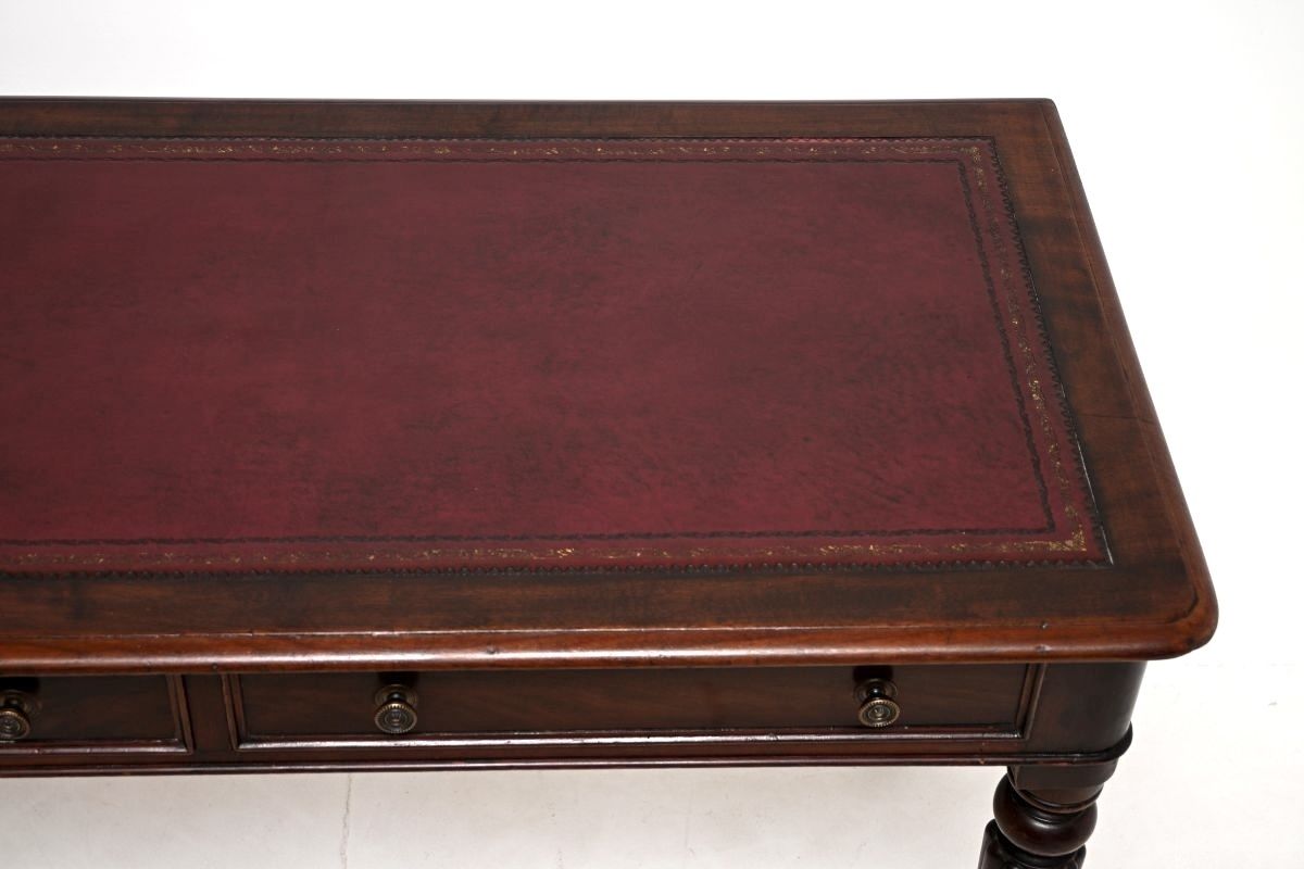 Antique Victorian Mahogany Writing Table / Desk photo 1625.0