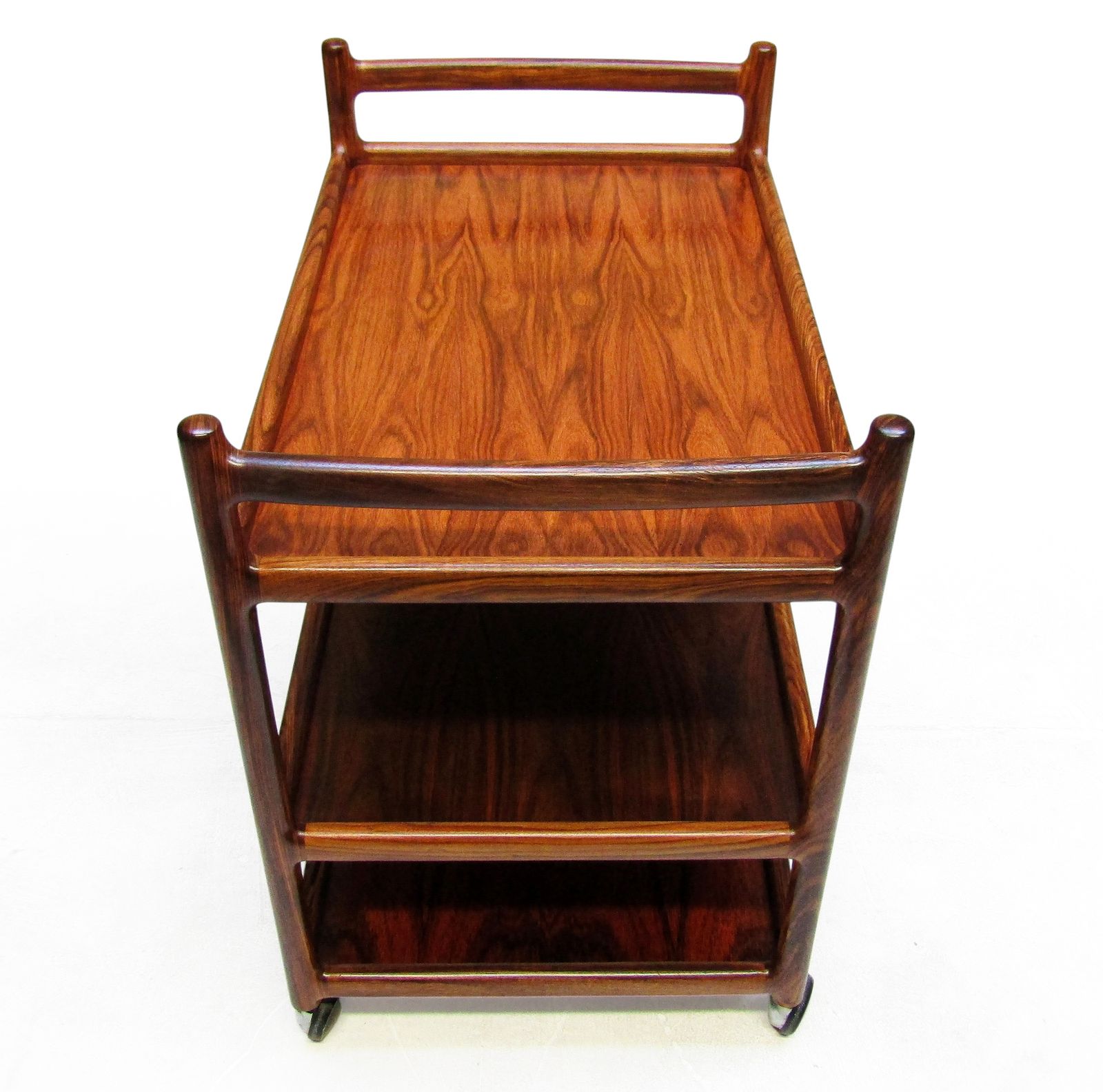Danish Bar Cart In Rosewood By Henning Korch For Cfc Silkeborg photo furniture