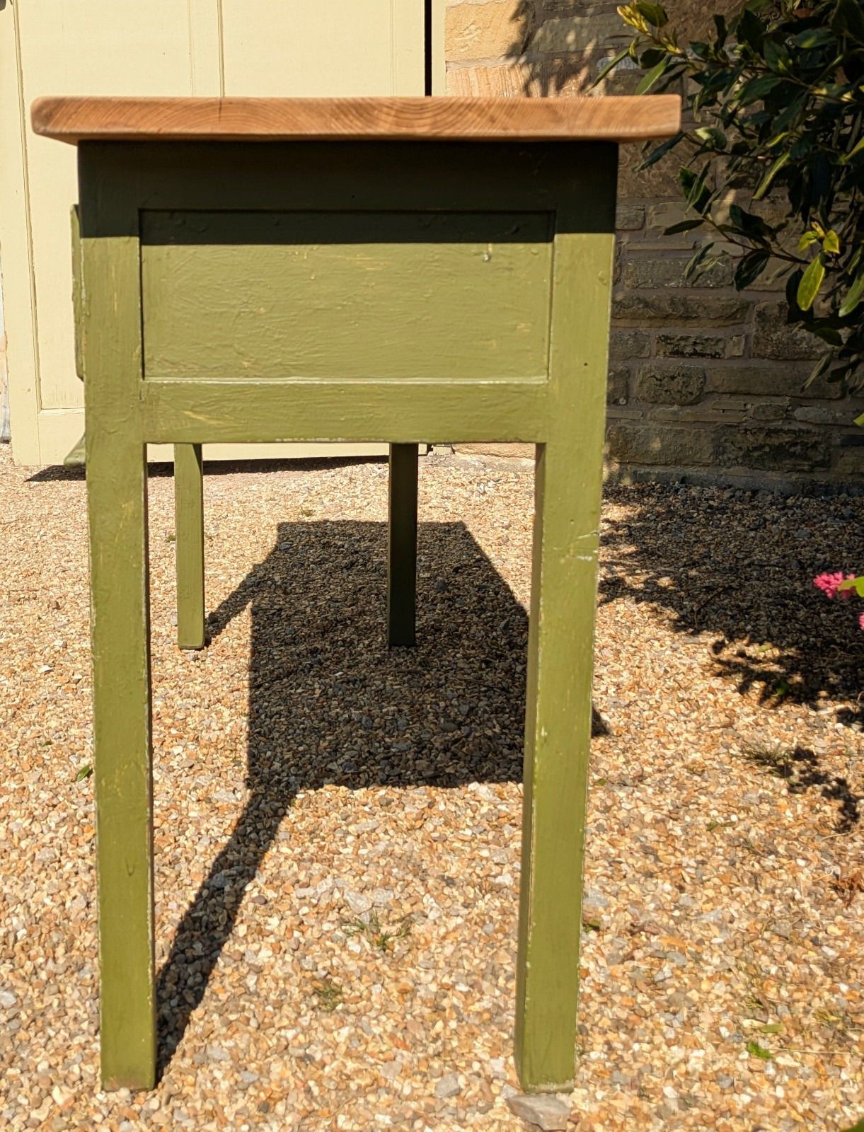Beautiful 19th Century Hand Painted Dresser Base photo vintage
