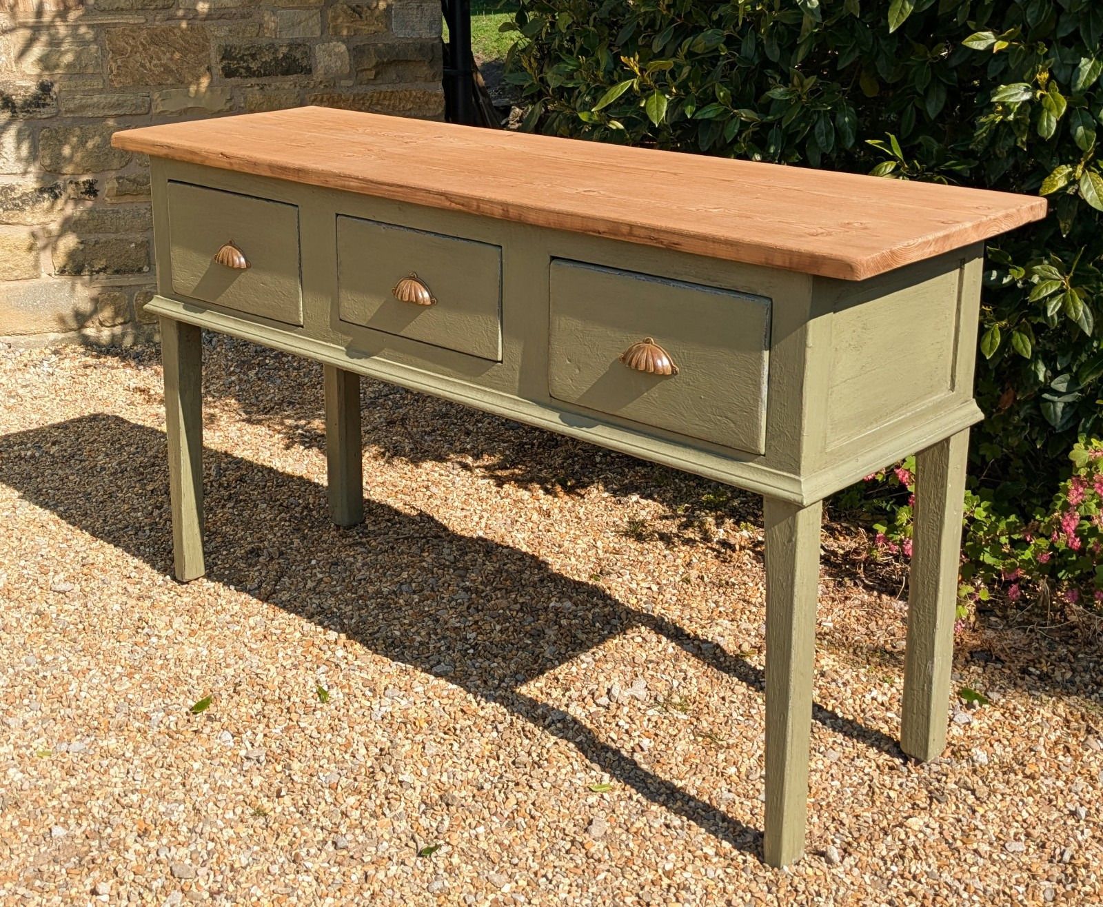 Beautiful 19th Century Hand Painted Dresser Base photo furniture
