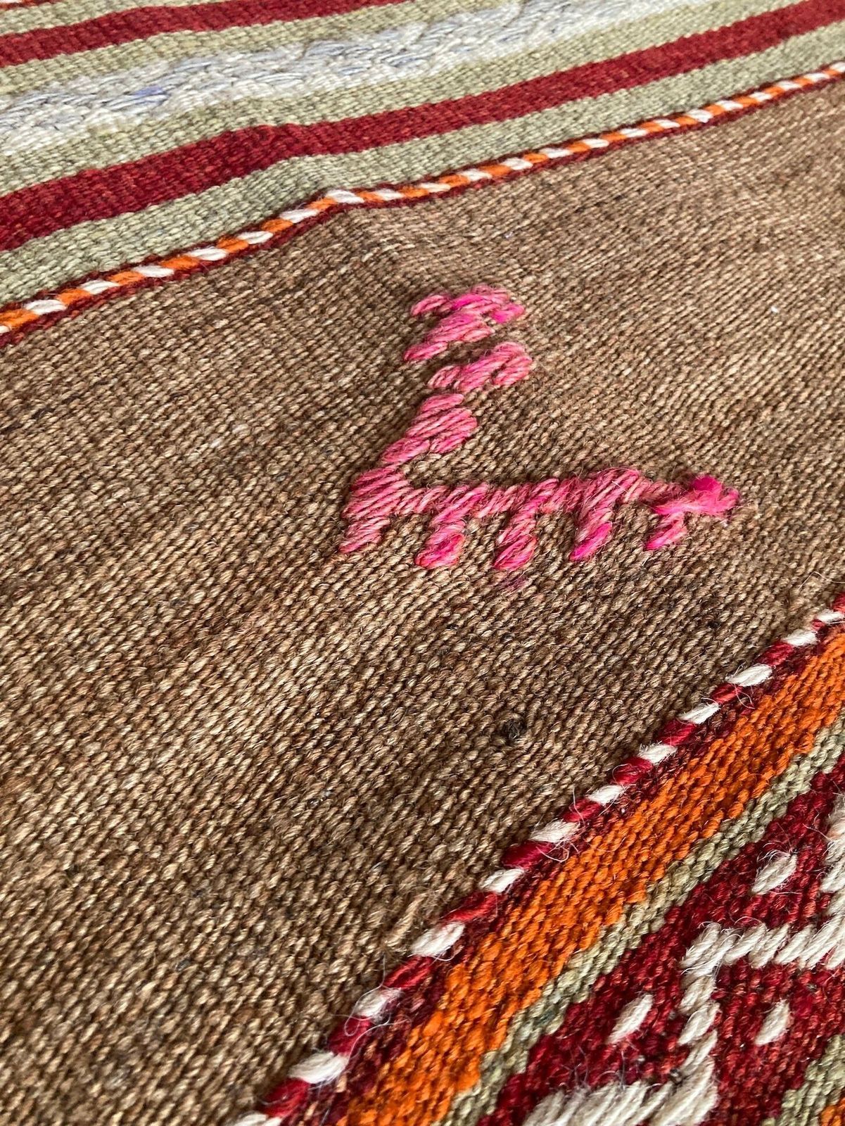 photo for sale Vintage Anatolian Kilim 2.55m X 1.55m