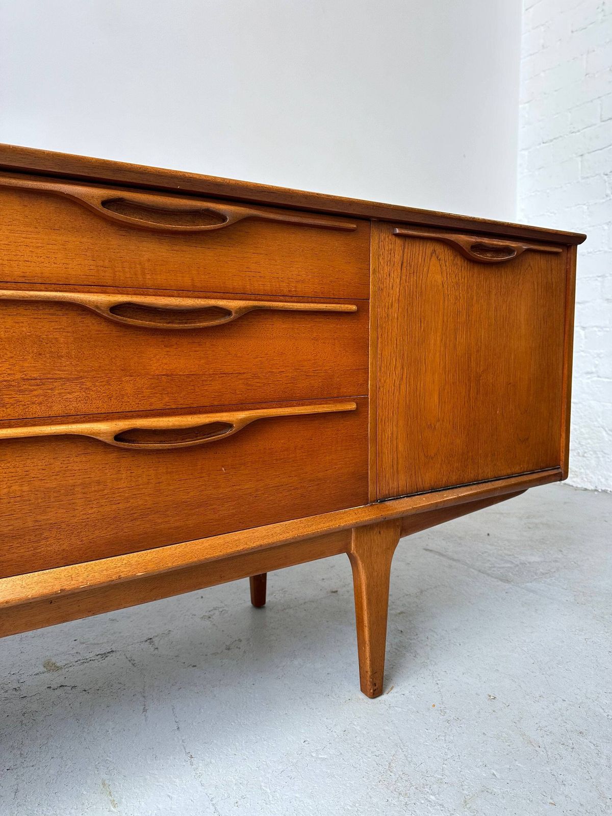 Vintage 1960s Jentique Teak Sideboard. Danish Retro G Plan Mid Century photo for sale