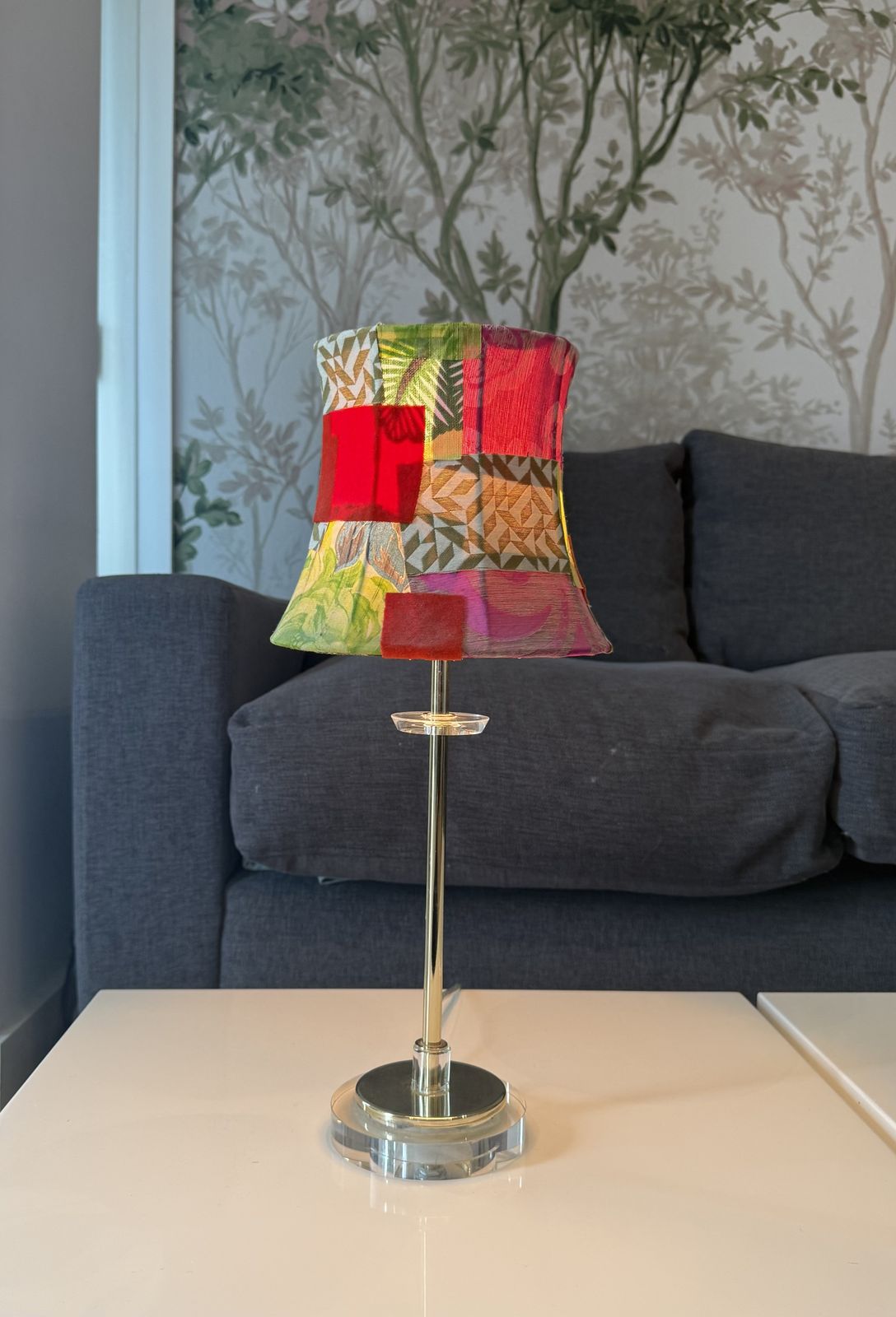 Squint Limited | Large Patchwork Coolie Lampshade | Handmade In Uk | Lisa Whatmough photo buy