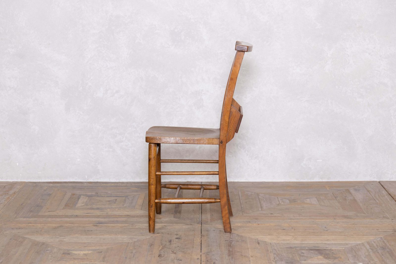 1920's Vintage Wooden Chapel Chairs photo Furniture