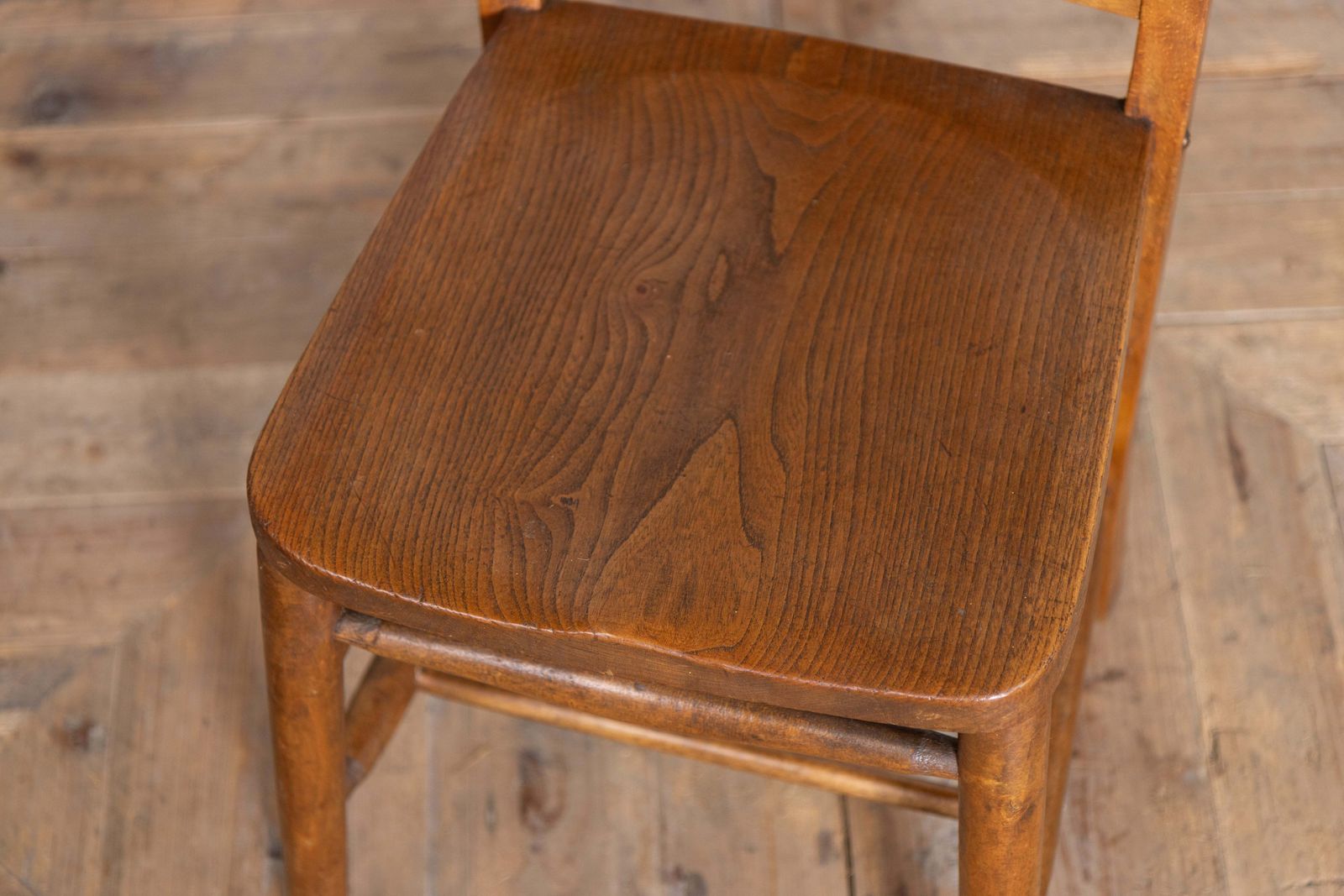 1920's Vintage Wooden Chapel Chairs photo buy