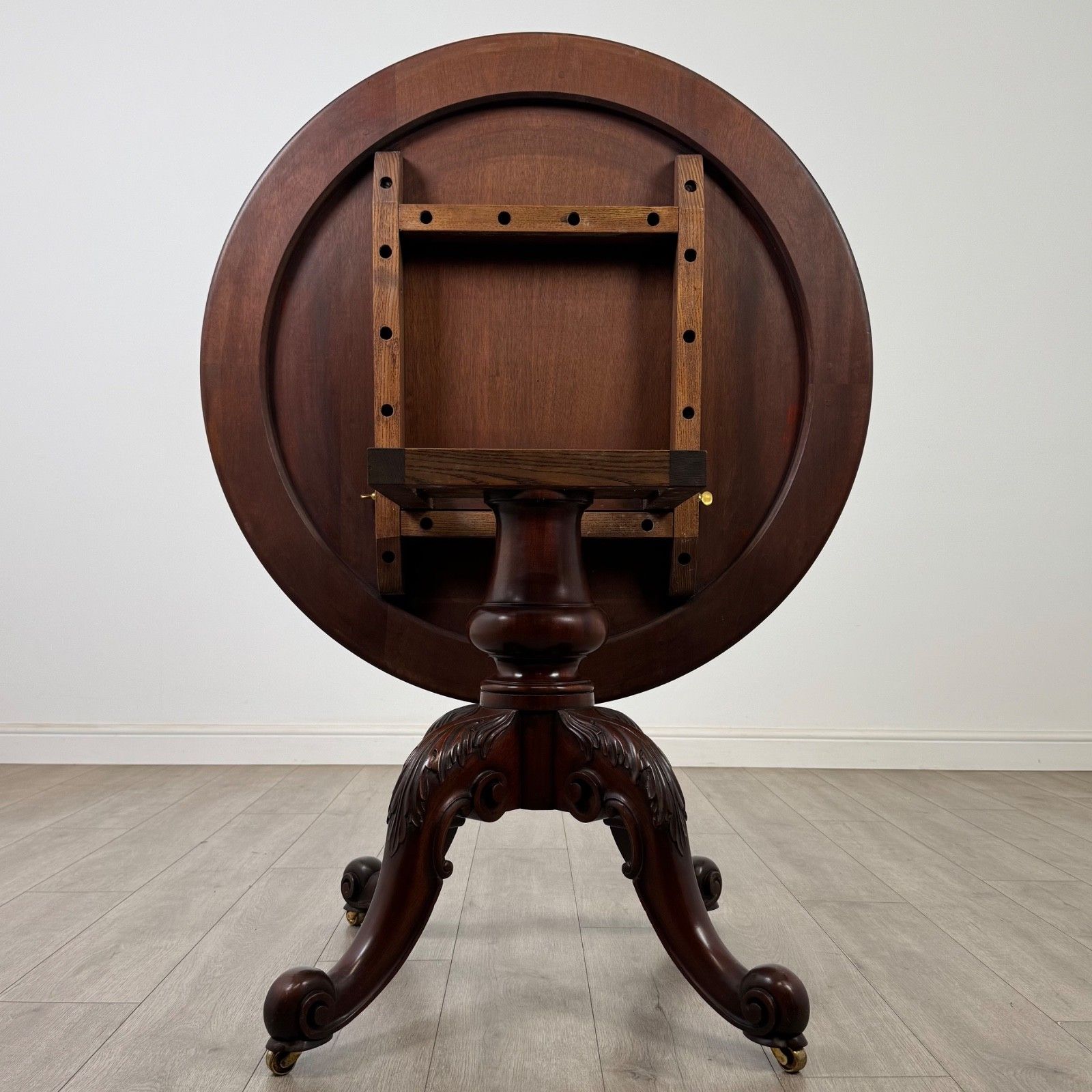 Antique 19th Century Victorian Breakfast Table In Mahogany ( Af 5823 ) photo for sale