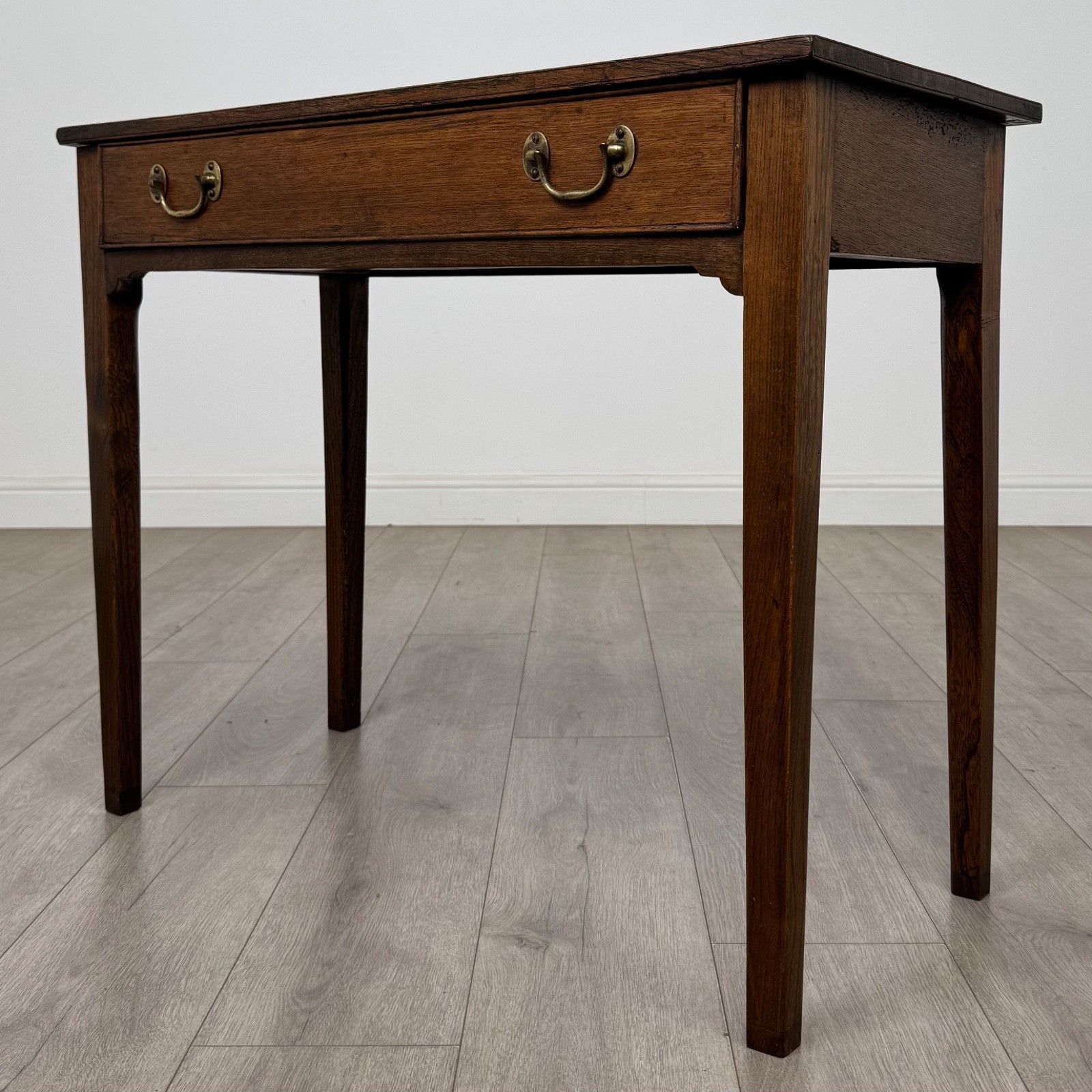 Antique 18th Century Georgian Writing Table In Oak ( Af 5759 ) photo furniture