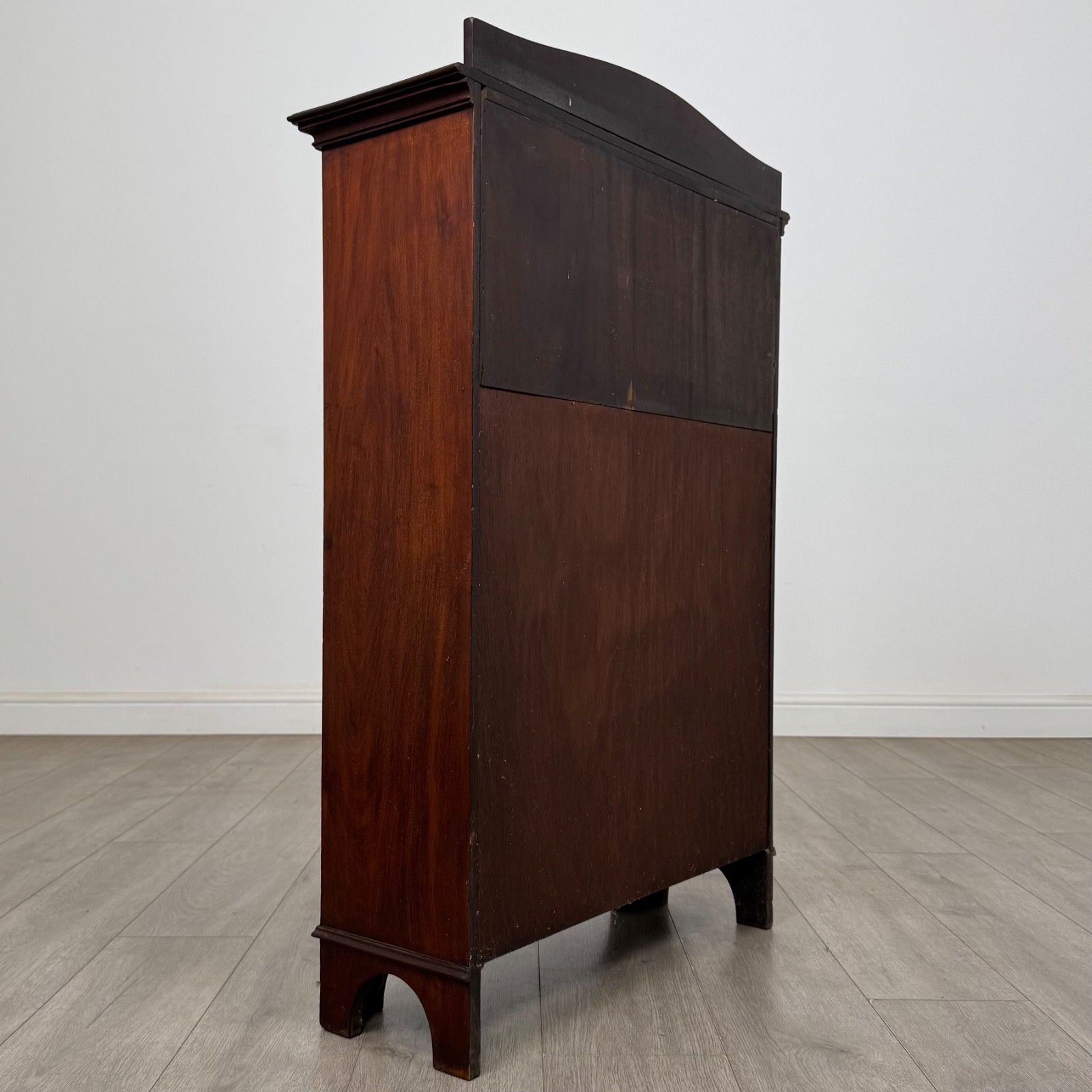 Antique 20th Century Edwardian Cabinet In Mahogany ( Af 5847 ) photo vinterior