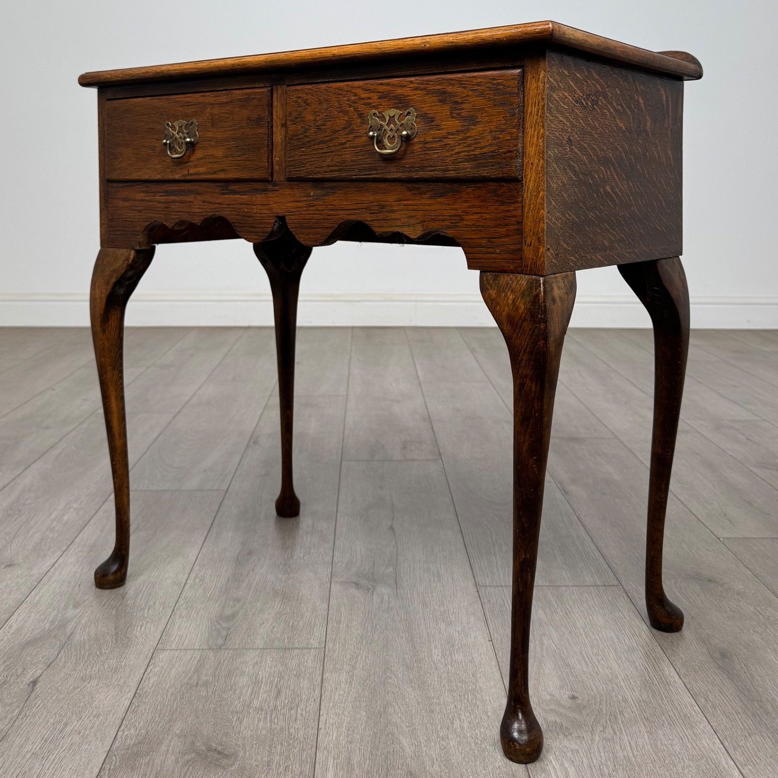 Antique 20th Century Edwardian Side Table In Oak ( Af 5820 ) photo furniture