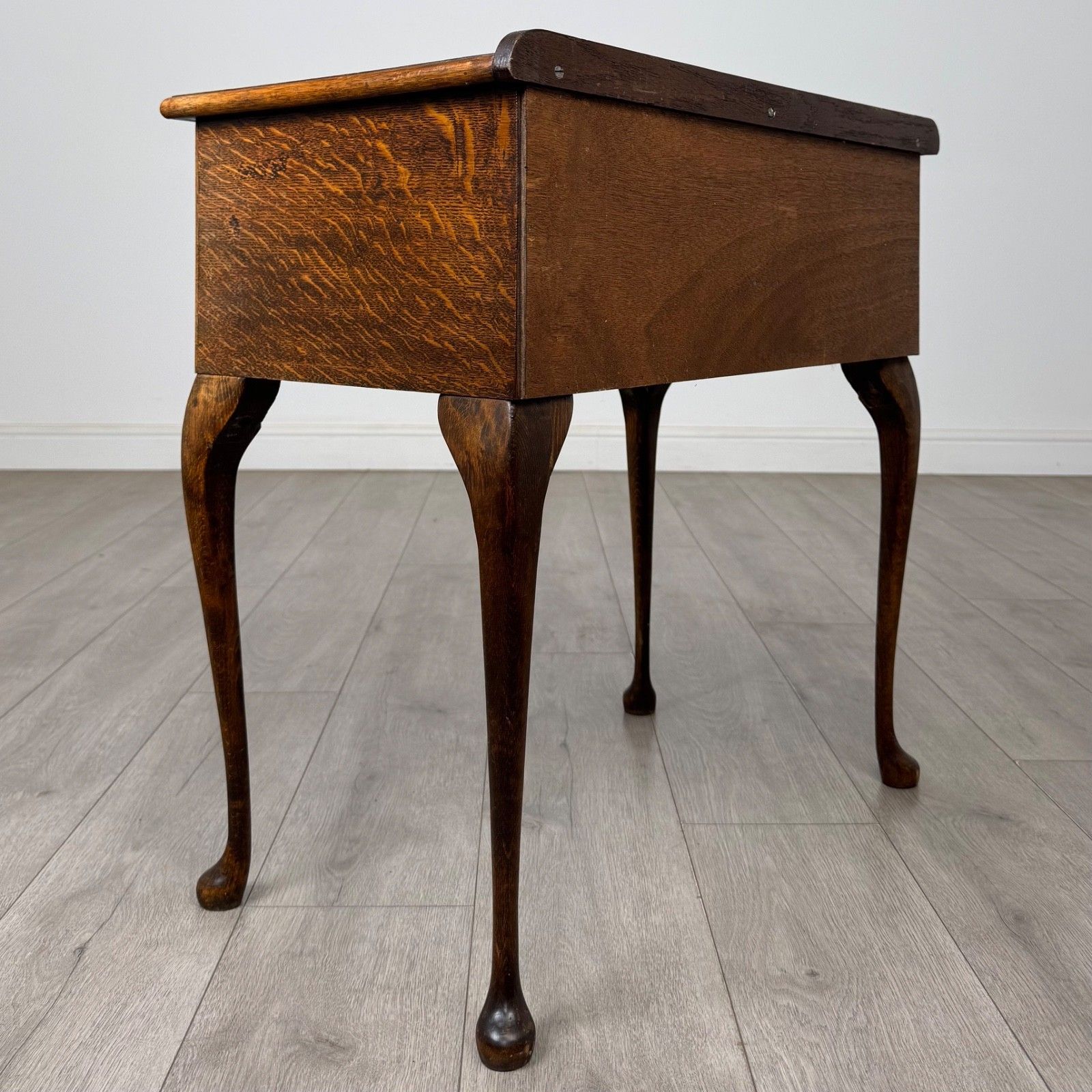 Antique 20th Century Edwardian Side Table In Oak ( Af 5820 ) photo Furniture