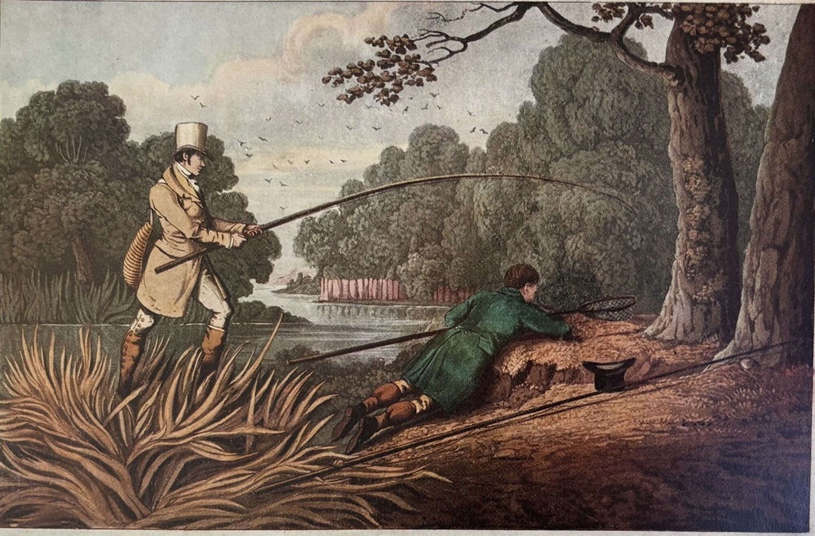 A Set Of Six Sporting Prints By Henry Alken 1929 photo vintage