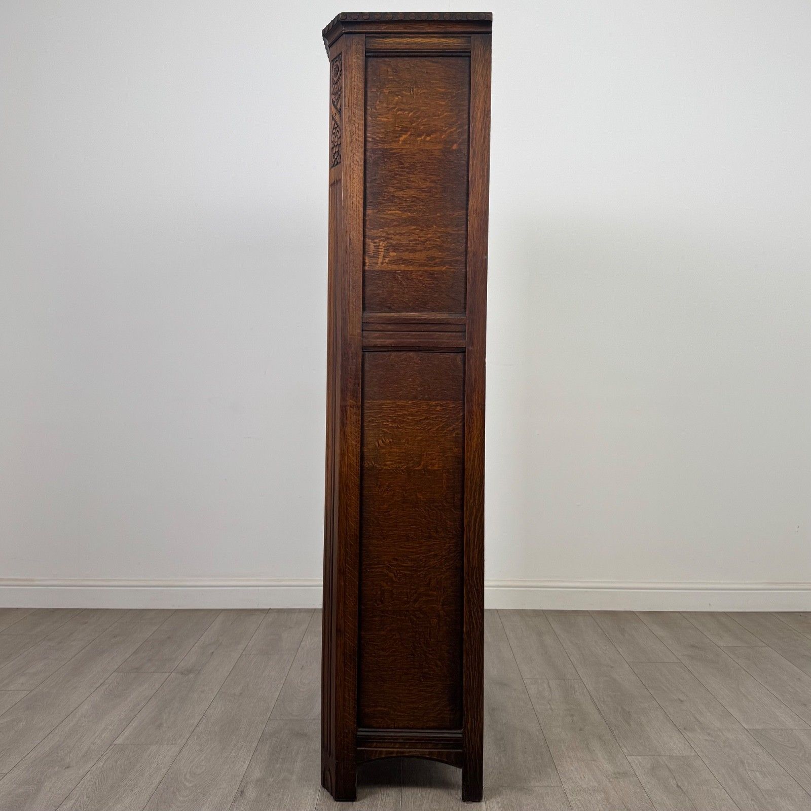 Antique 20th Century Edwardian Wardrobe In Oak ( Af 5826 ) photo Furniture
