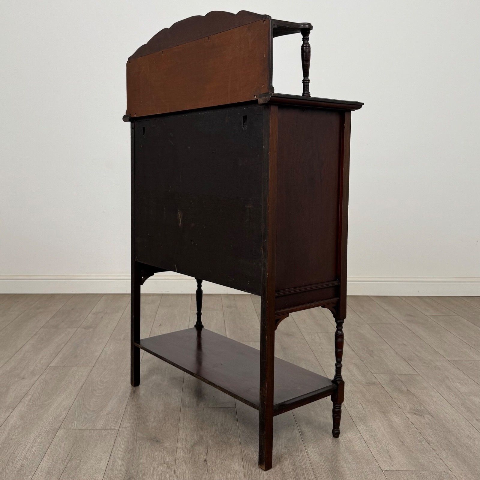 Antique 20th Century Edwardian Display Cabinet In Mahogany ( Af 5846 ) photo buy
