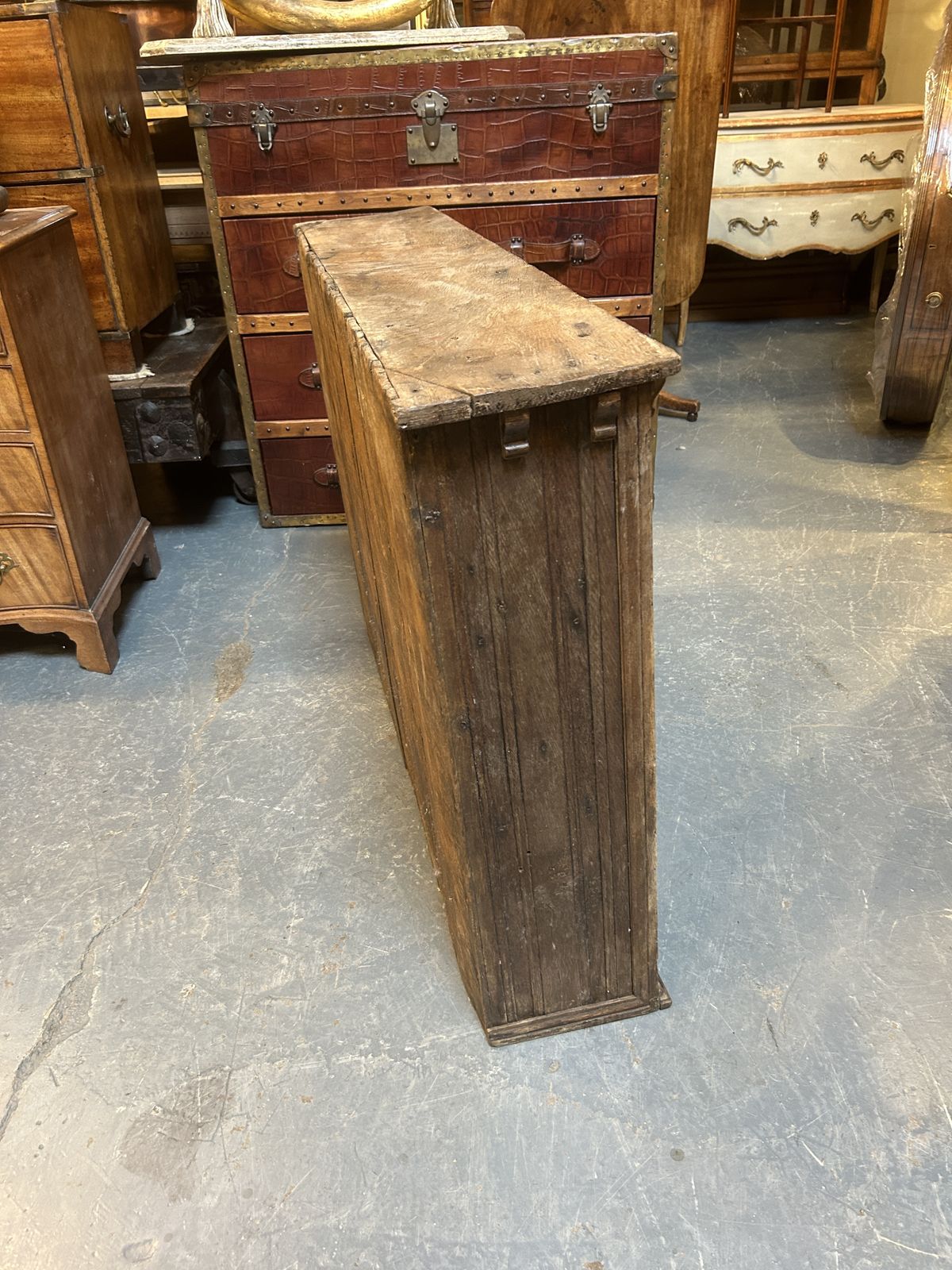 Furniture Antique Indian Floor Cupboard photo