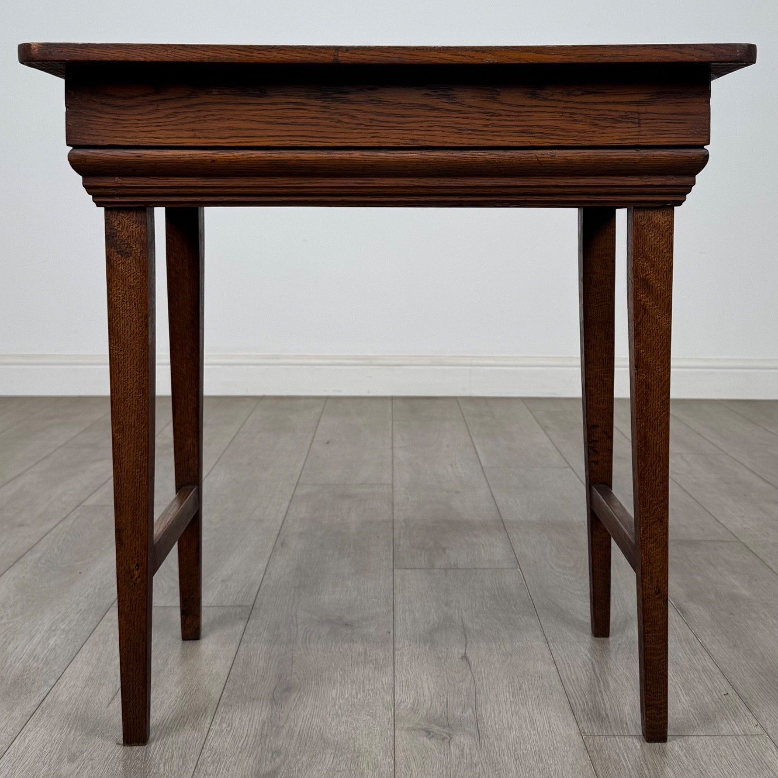 Antique 20th Century Edwardian Side Table In Oak ( Af 5848 ) photo 425.0