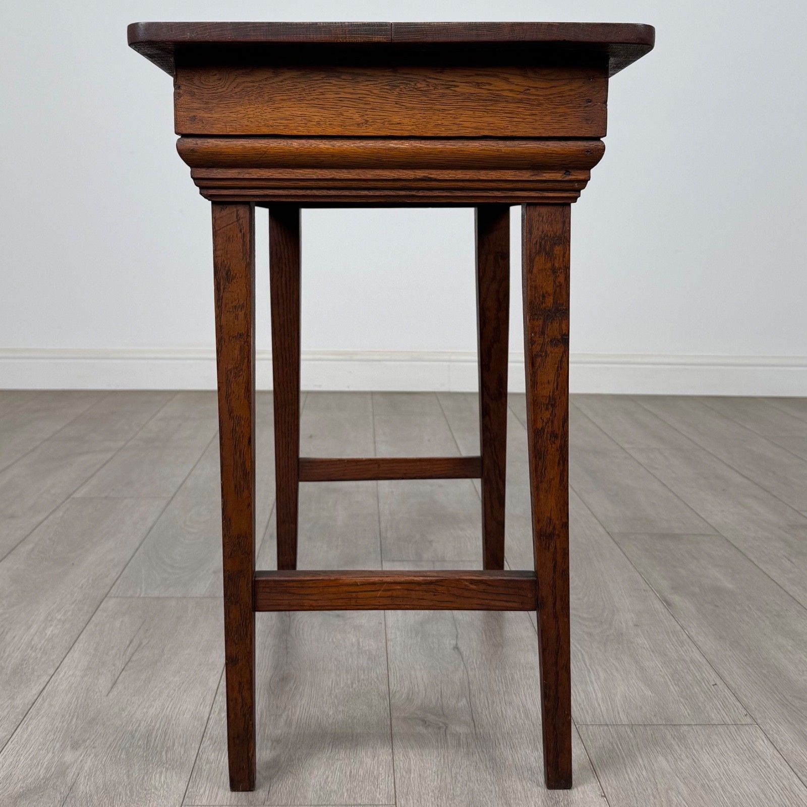 Antique 20th Century Edwardian Side Table In Oak ( Af 5848 ) photo buy