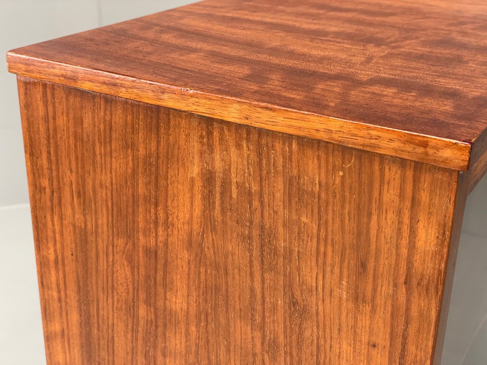 photo buy Vintage 1960s Glazed Bookcase Walnut Mid Century Retro Adjustable Eb12220