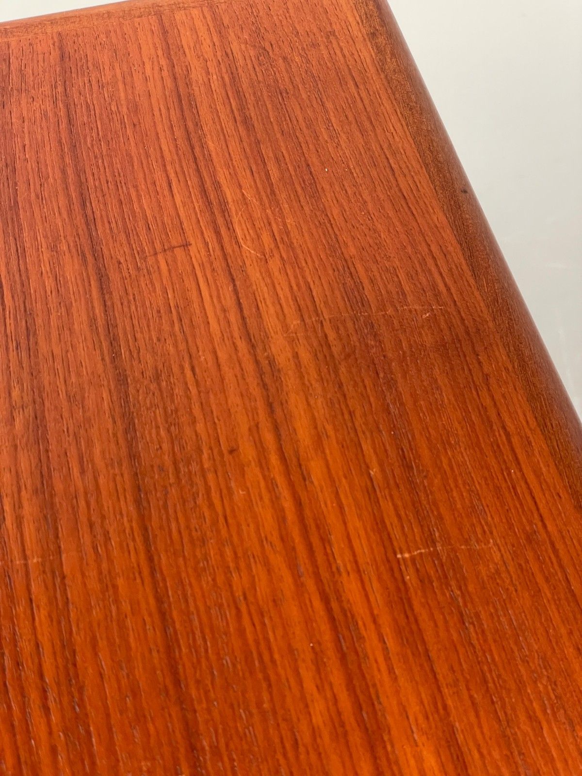 photo vintage Vintage Teak Nesting Tables By Poul Hundevad Danish Mid Century Pair Eb12281