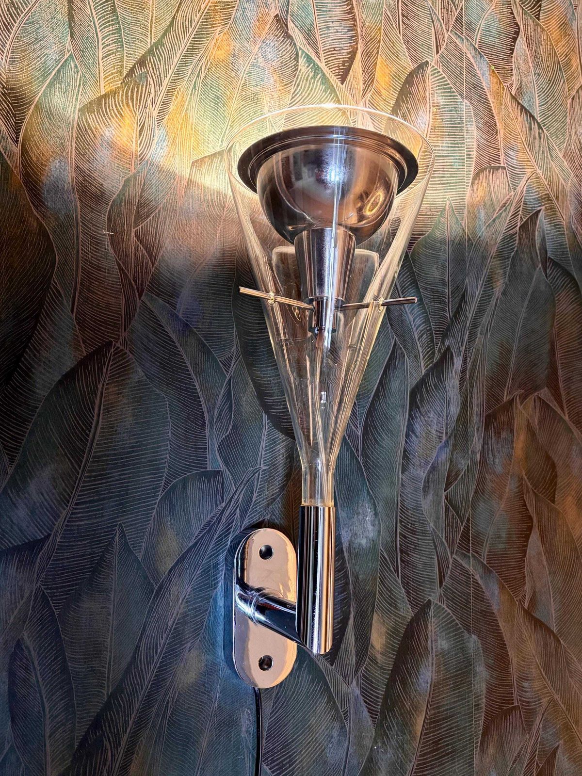 Fontana Arte Flûte Wall Lamp, 1970s