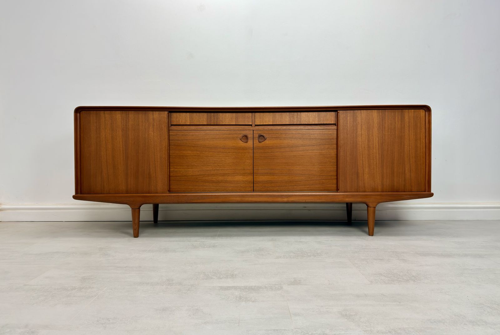 Danish Teak Sideboard By Clausen & Son