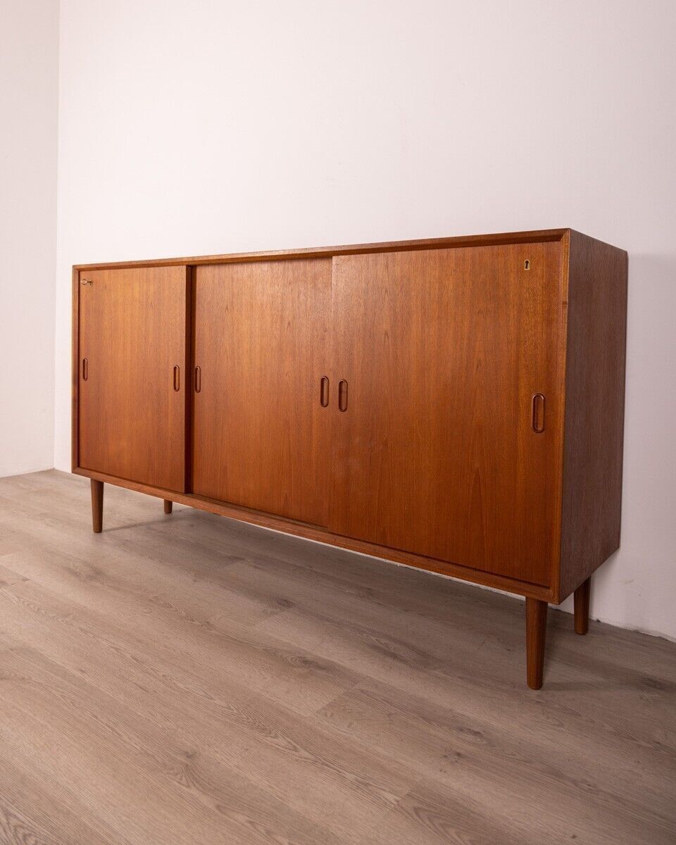 1970s Vintage Teak Wood Sideboard Danish photo for sale