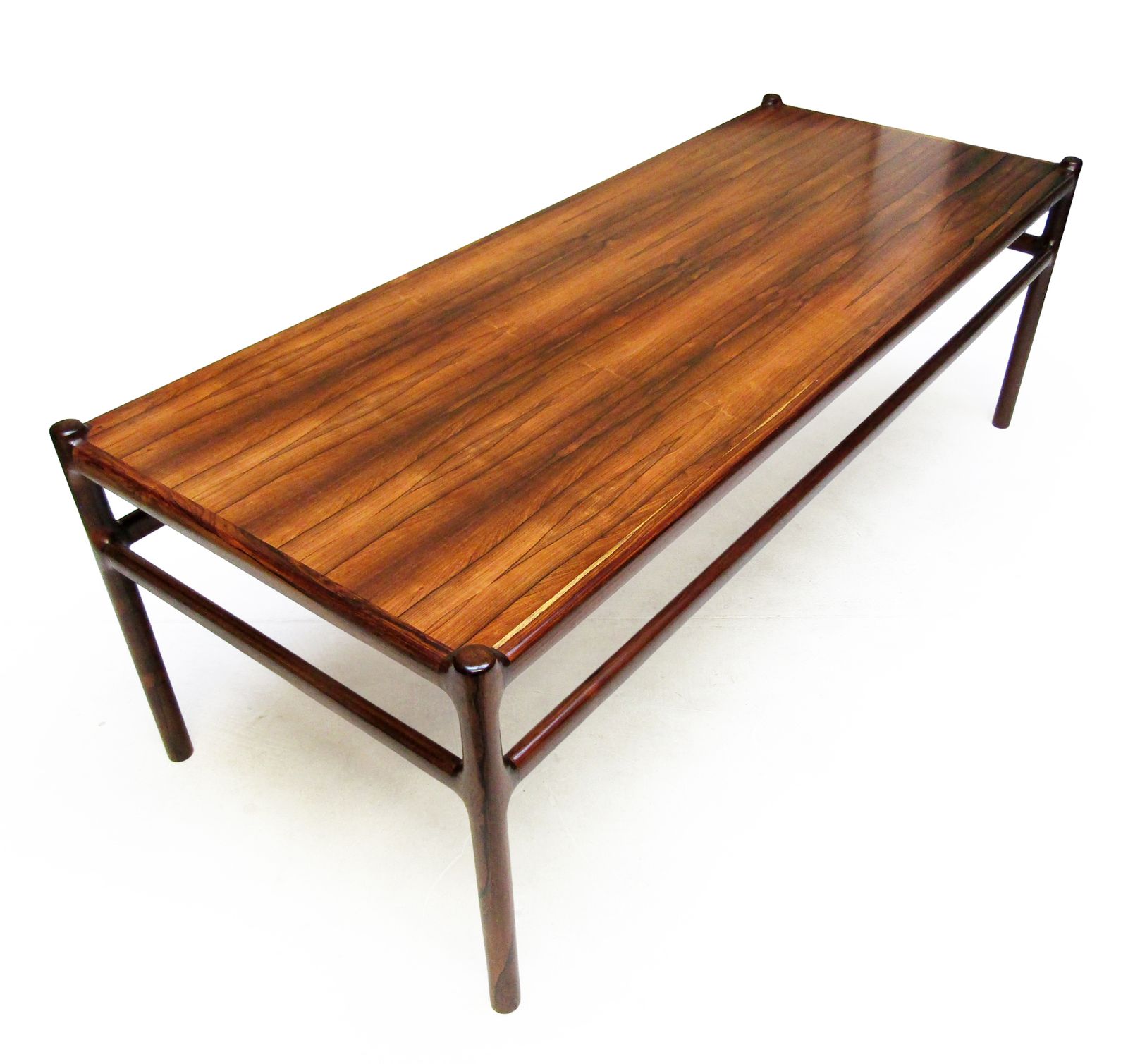 Long Danish Coffee Table In Rosewood By Henning Korch For Cfc Silkeborg photo vintage
