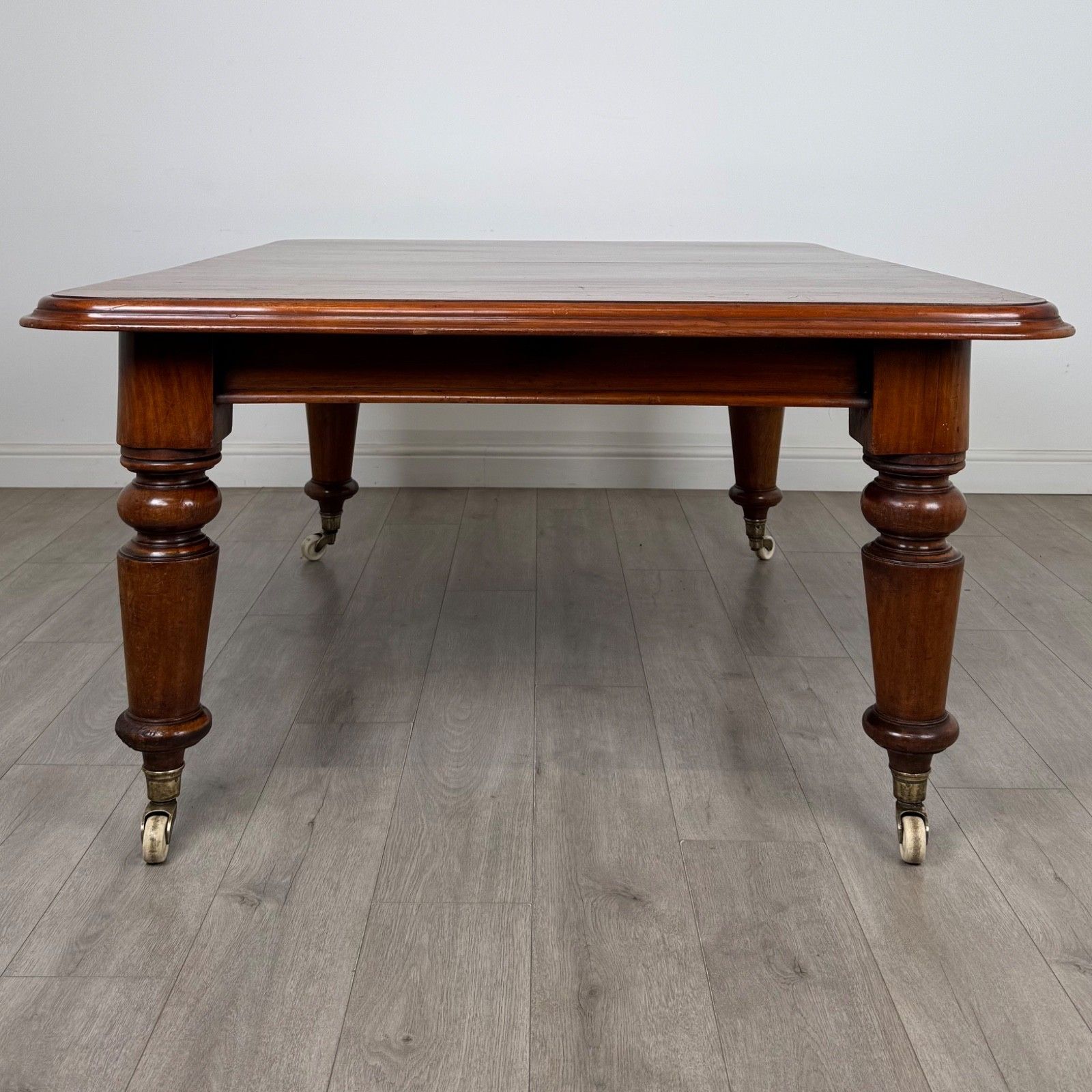 Antique 19th Century Large Victorian Dining Table In Mahogany ( Af 5851 ) photo 2795.0