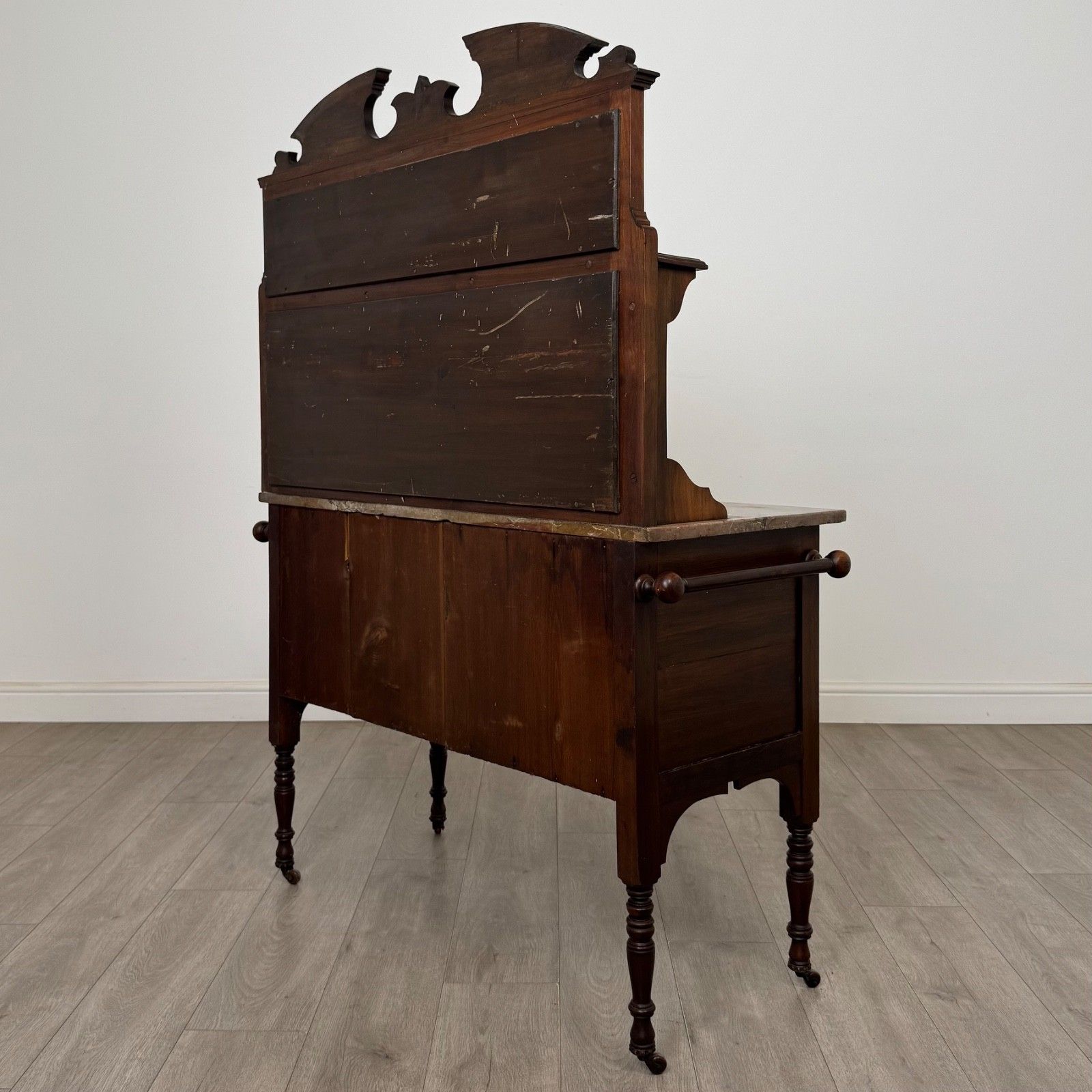 Antique 20th Century Edwardian Washstand In Walnut ( Af 5824 ) photo buy
