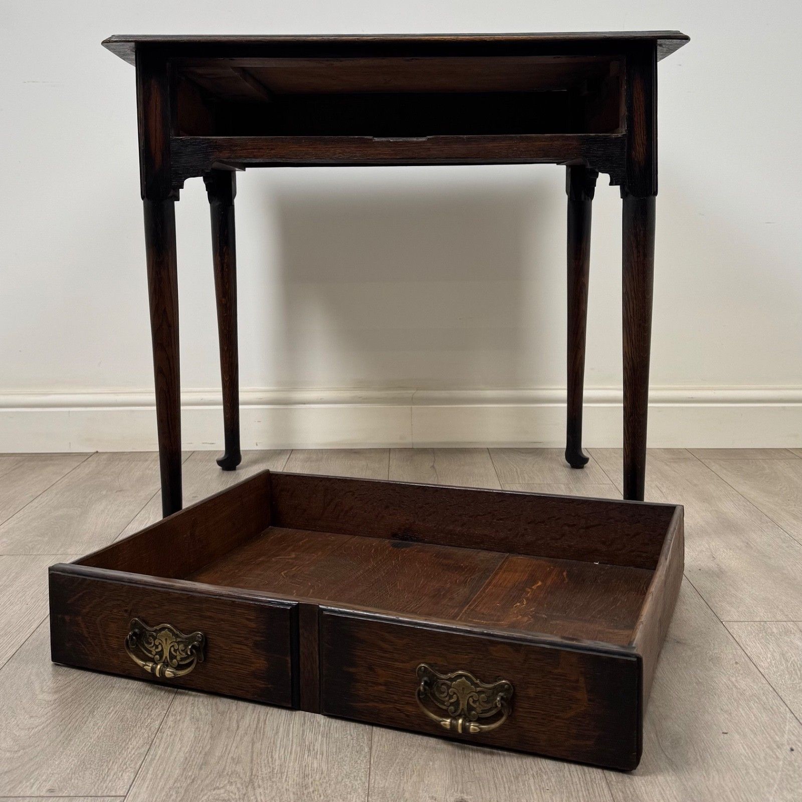 photo for sale Antique 20th Century Edwardian Side Table In Oak ( Af 5868 )