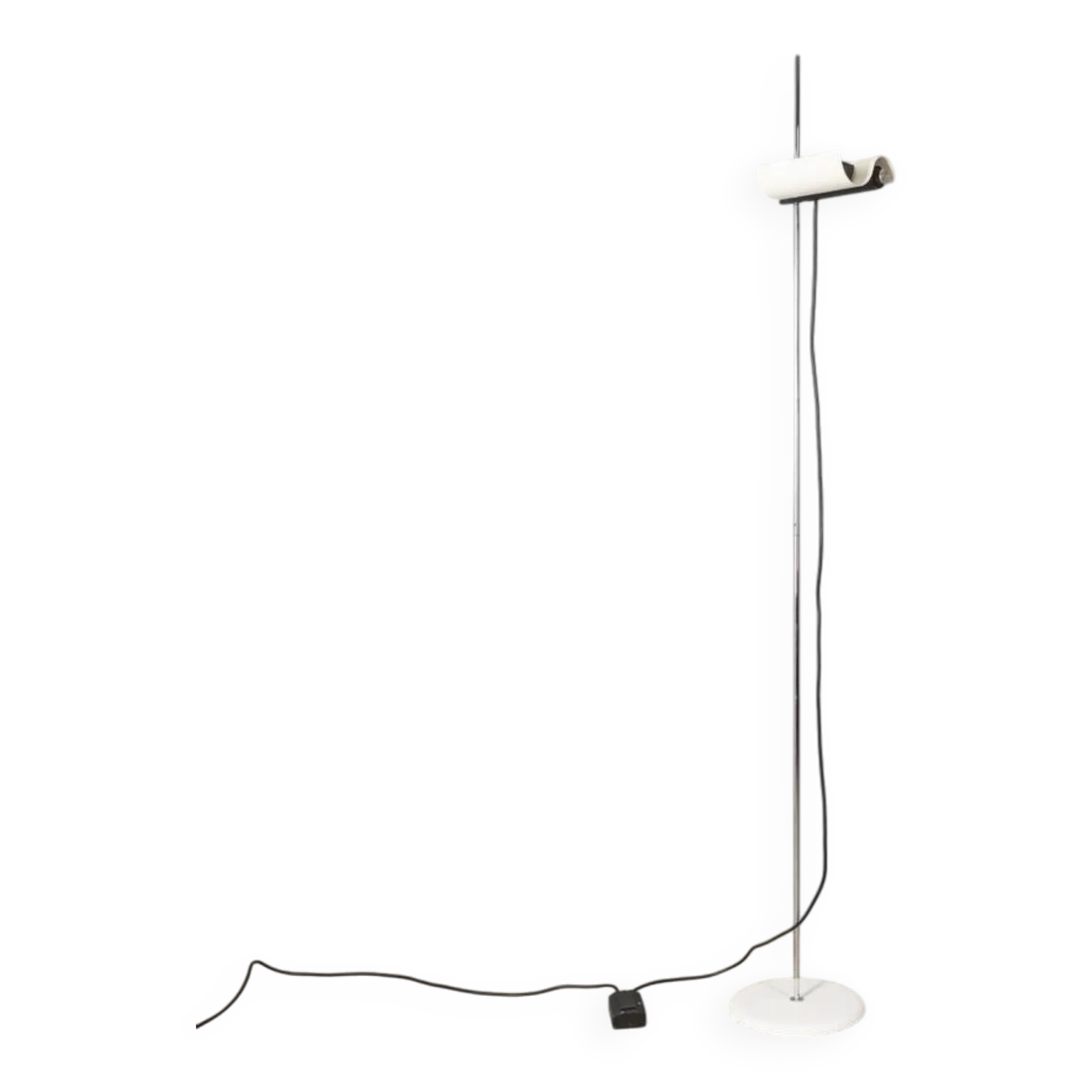 Vintage 1970s Floor Lamp Mod. Dim 333 Design Vico Magistretti For Oluce