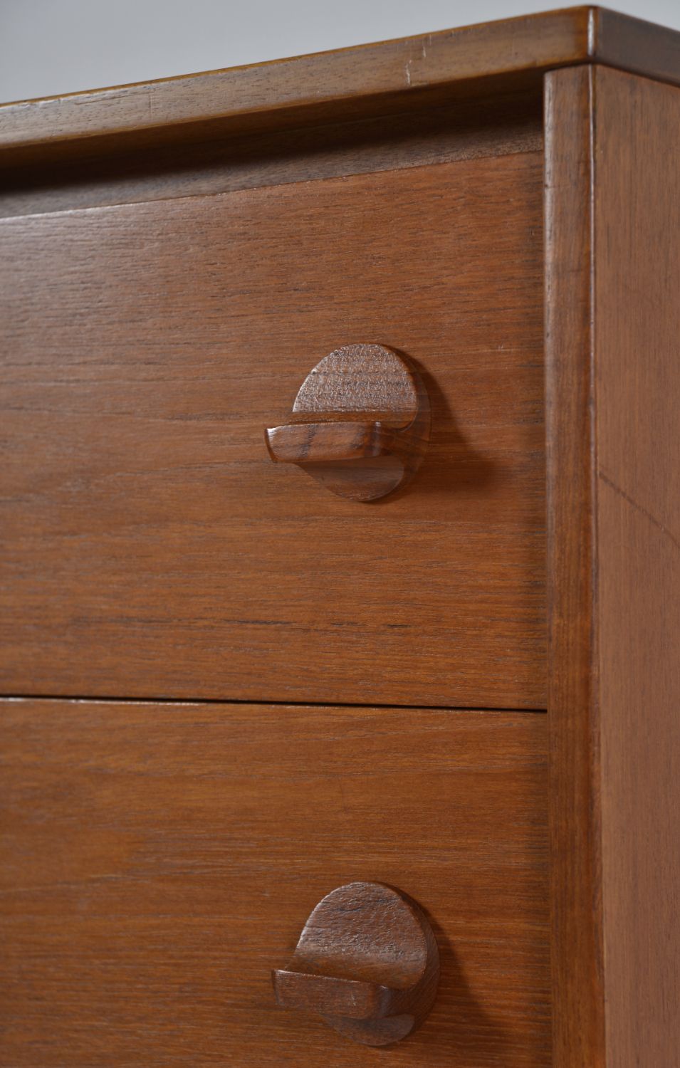 photo for sale Midcentury 1960s Teak Tallboy Chest Of Drawers Stag Cantata Range By Ronald Carter