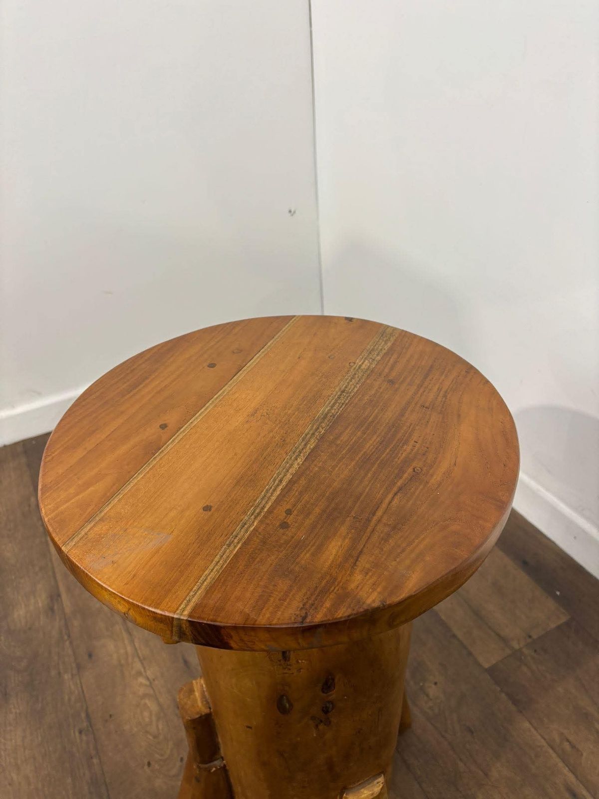 Furniture Rustic Handmade Side Table photo