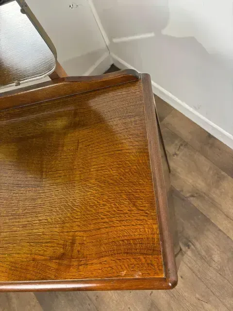 Vintage Lebus Oak Dressing Table photo for sale