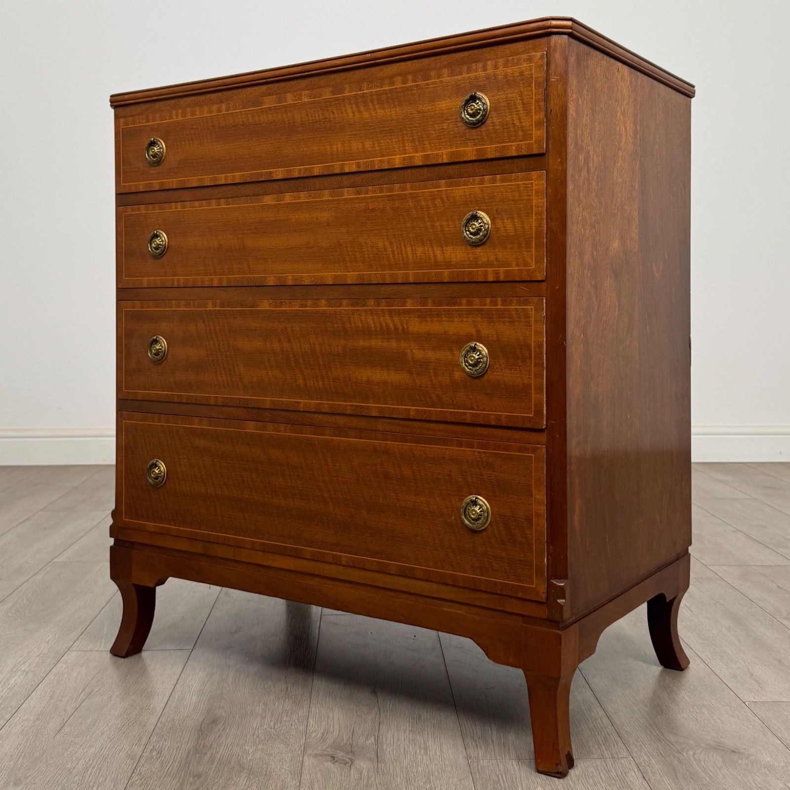 Antique 20th Century Chest Of Drawers In Mahogany ( Af 5827 ) photo furniture