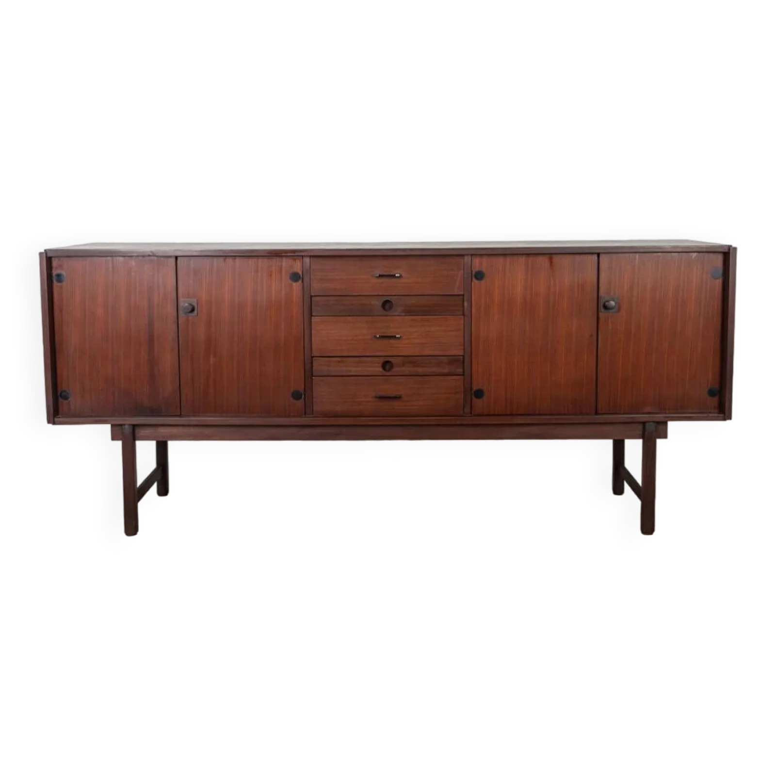 Vintage 60's Sideboard Sideboard In Teak Design Barovero