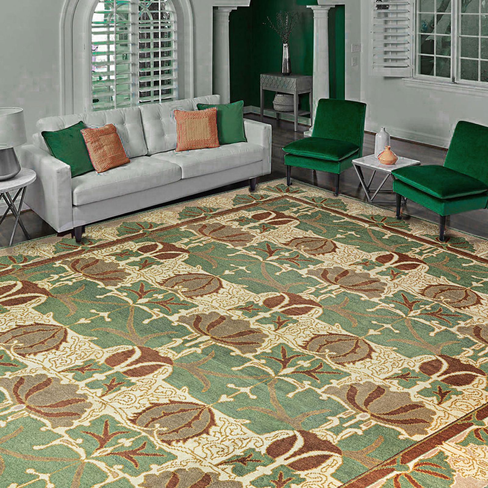 Voysey Carpet 403x340cm photo for sale