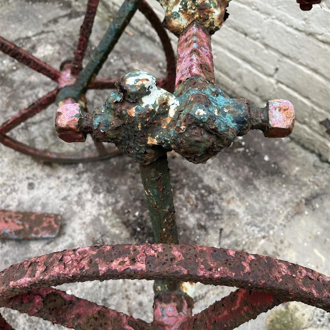 photo for sale Antique Cast Iron Plough Mephisto By Eh Roberts