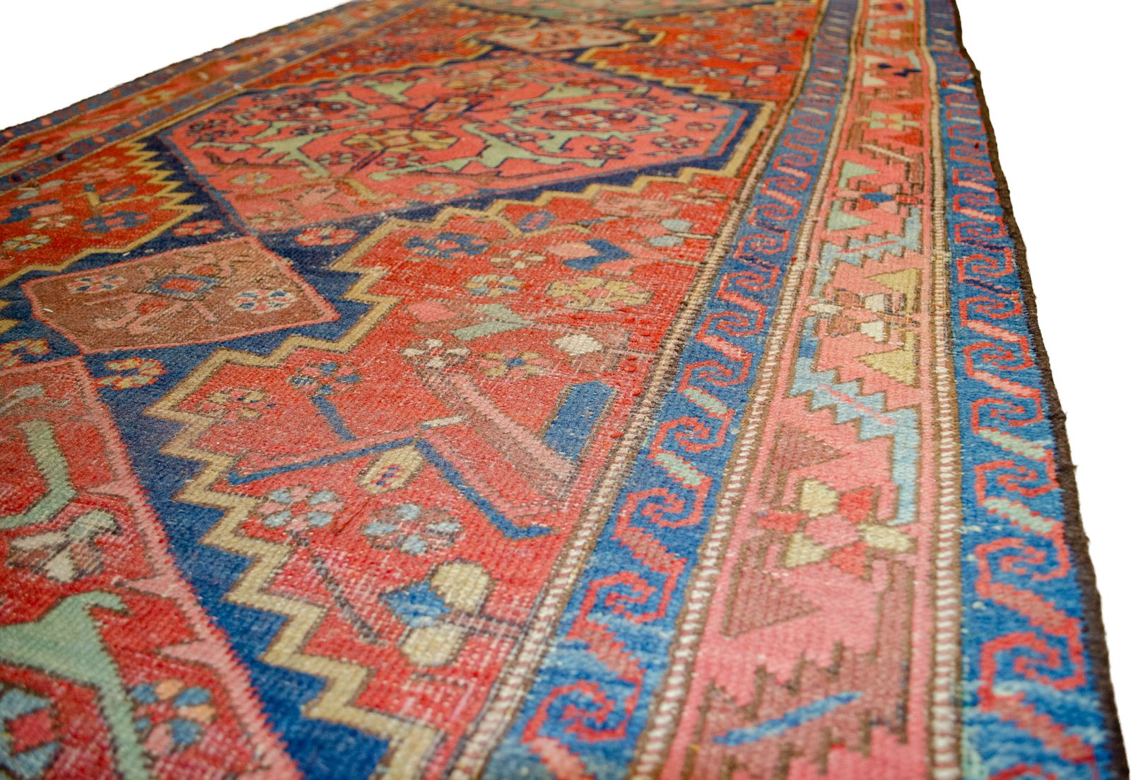 Antique Heriz Runner 310x116cm photo furniture