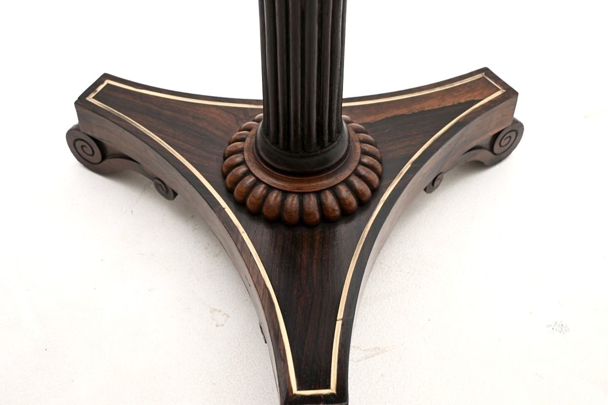 Antique William IV Period Rosewood And Brass Side Table photo buy