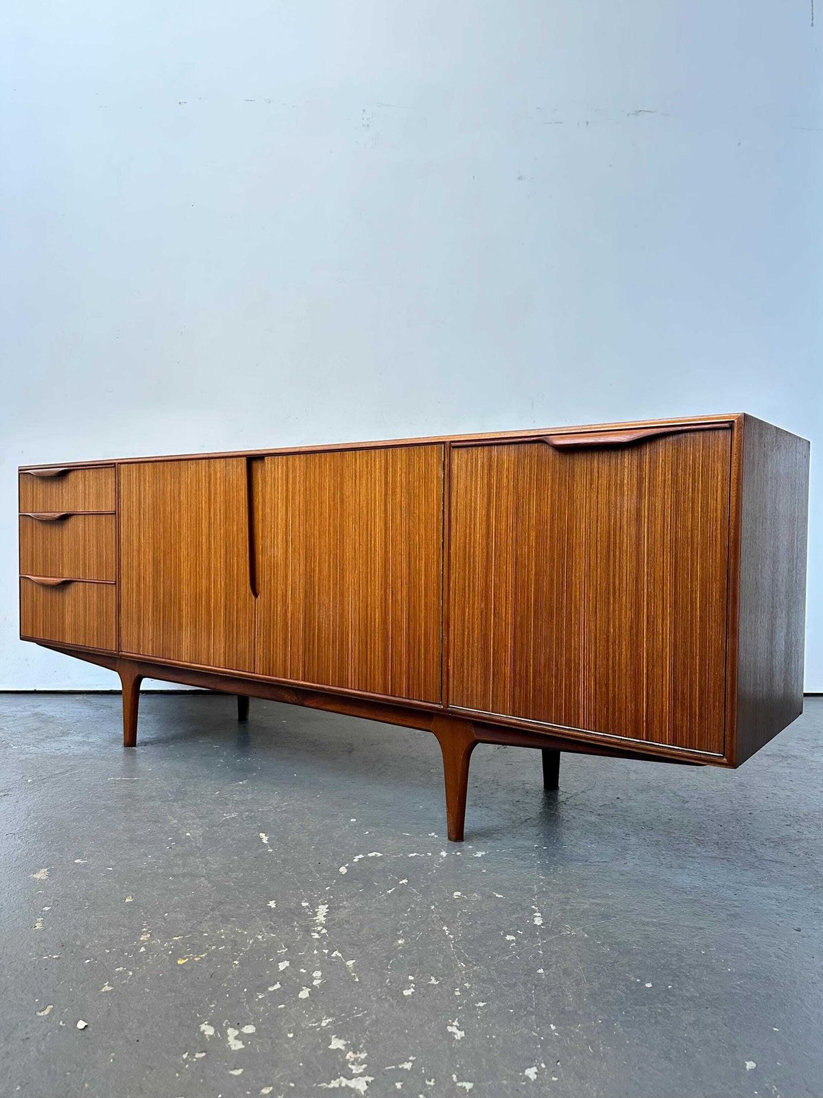 Vintage 1960s McIntosh Teak Sideboard. Danish Retro G Plan. Mid Century photo furniture