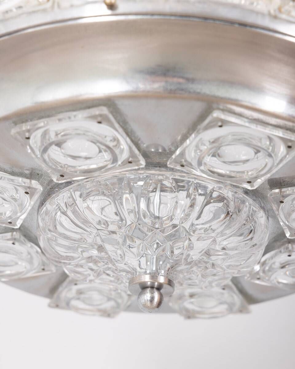 photo furniture Vintage 60s Crystal Chandelier Decorated Design Kinkeldey