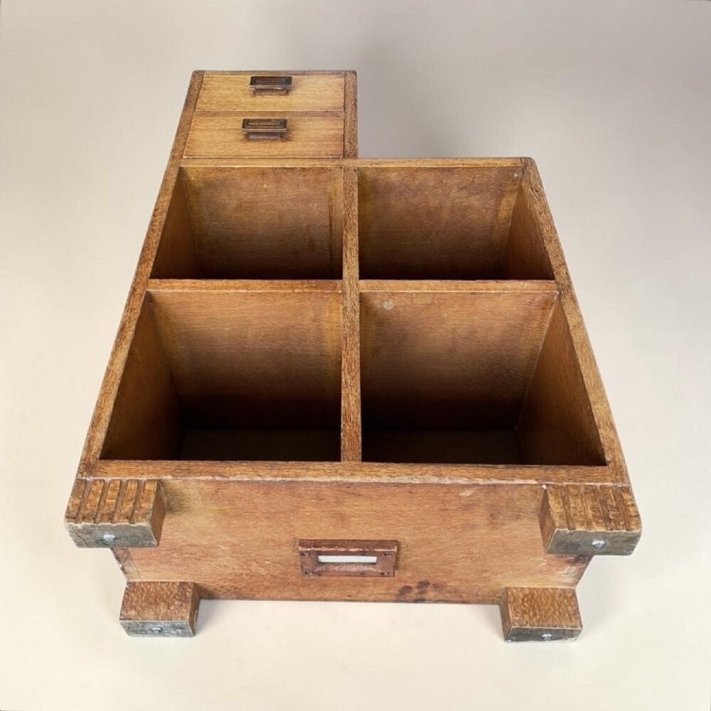 photo furniture Art Deco Stepped Bookcase By Betty Joel