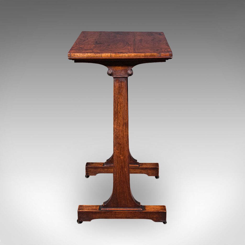Antique Side Table, English, Morning Room, Lounge, Reading, Serving, Regency photo for sale