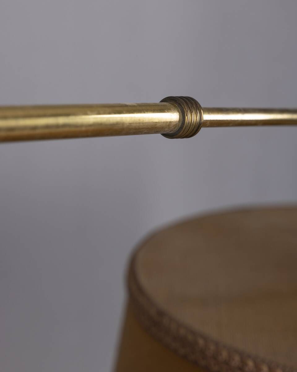 photo for sale 1950s Vintage Adjustable Brass Wall Lamp Italian Design