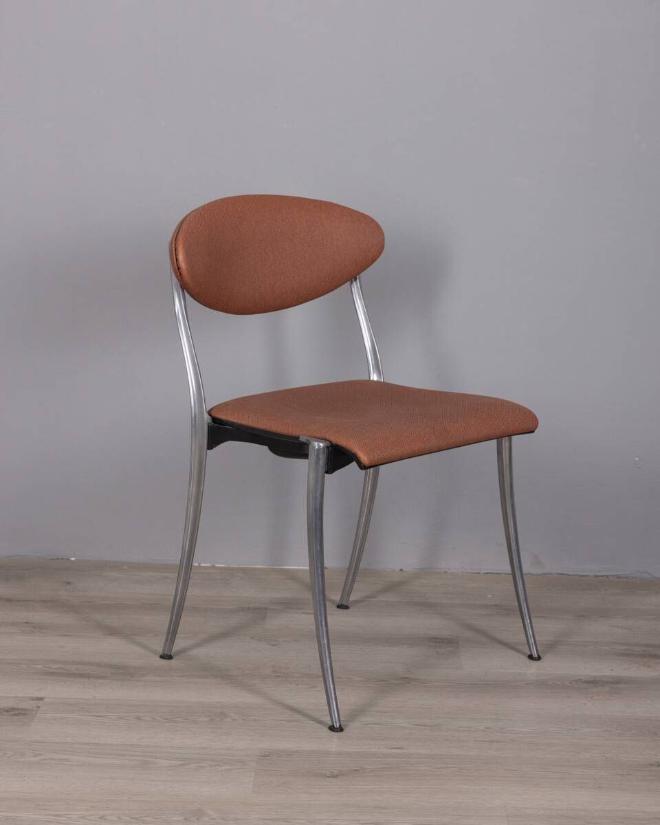 Set Of 5 Vintage 1980s "Coro" Chairs Designed By Luigi Origlia For Origlia photo buy