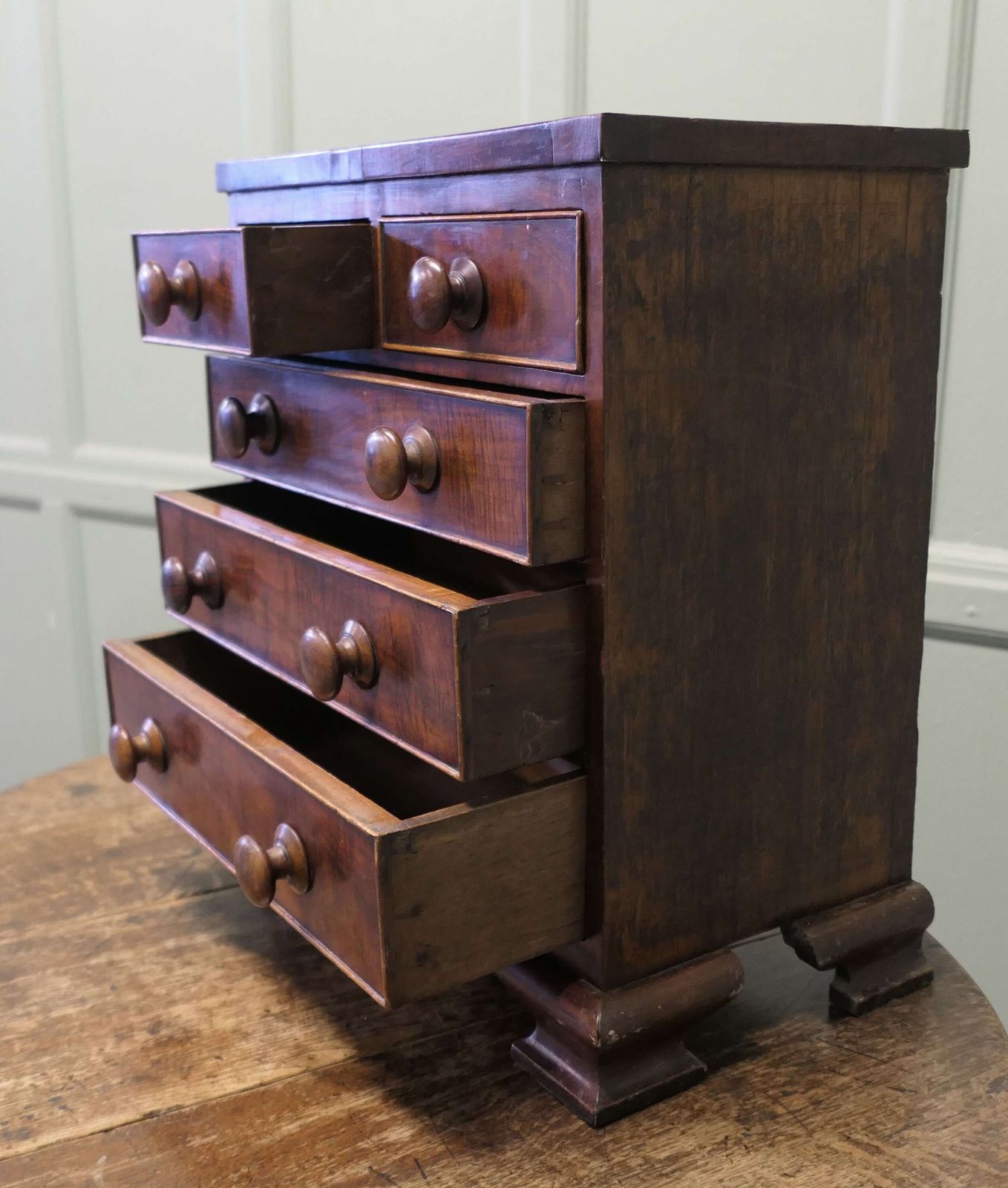 Victorian Miniature Chest Of Drawers An Apprentice Piece A Real Find photo buy