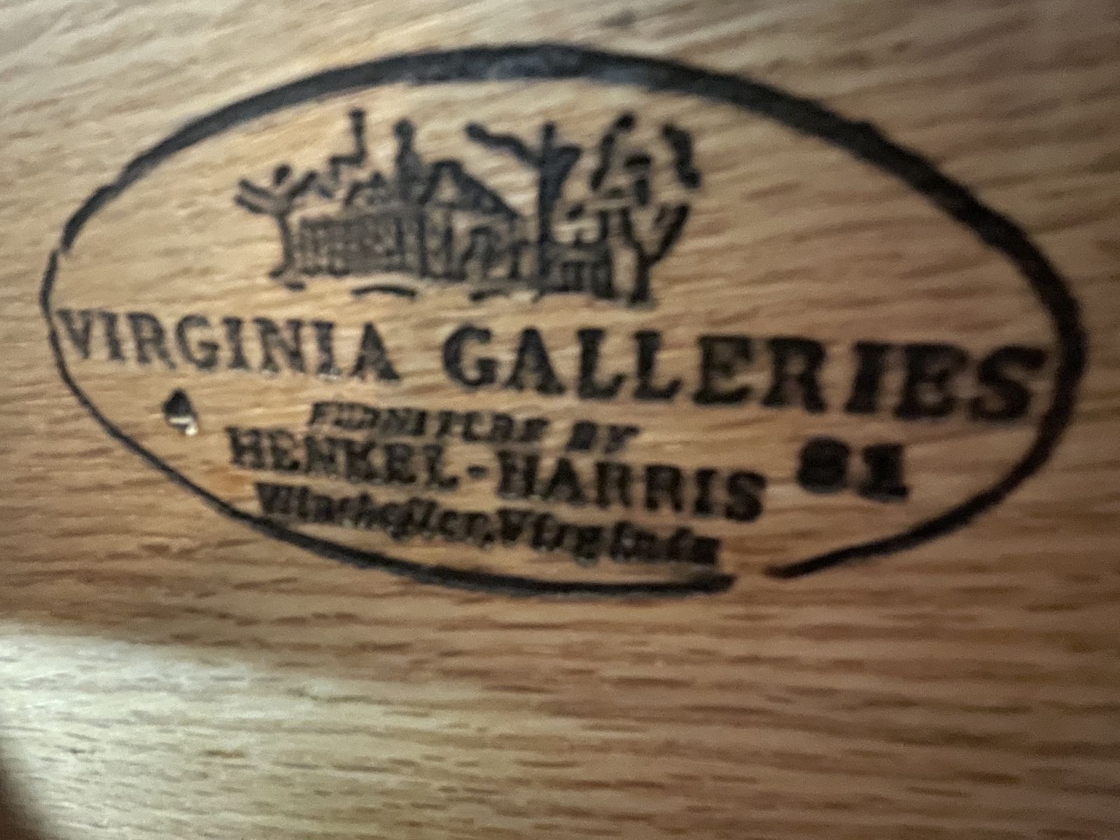 photo for sale Stunning Vintage Virginia Galleries Serpentine Long Sideboard