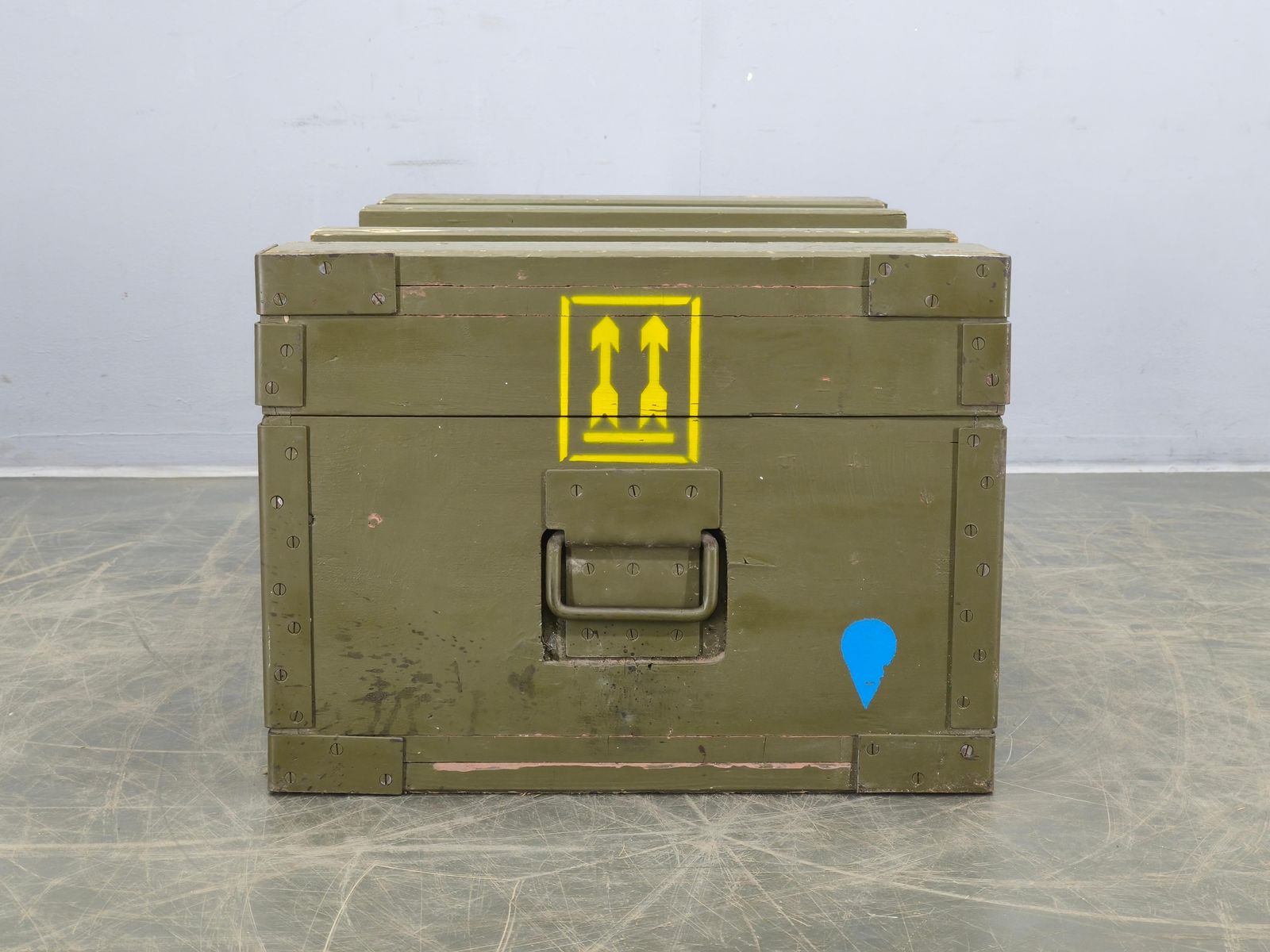 photo for sale 1950s Czech Military Medical Storage Chest Vzor 57