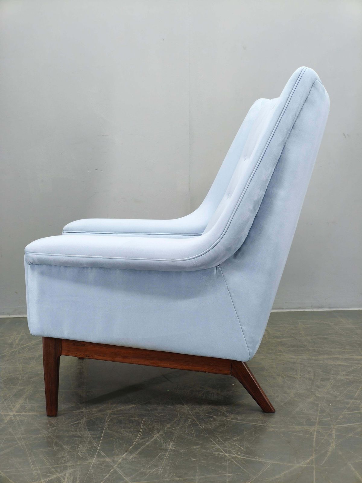 Deense highback loungestoel uit de jaren 1960 van Slagelse Møbelvaerk photo furniture
