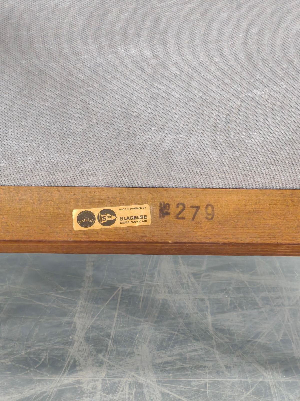 1700.0 Deense highback loungestoel uit de jaren 1960 van Slagelse Møbelvaerk photo